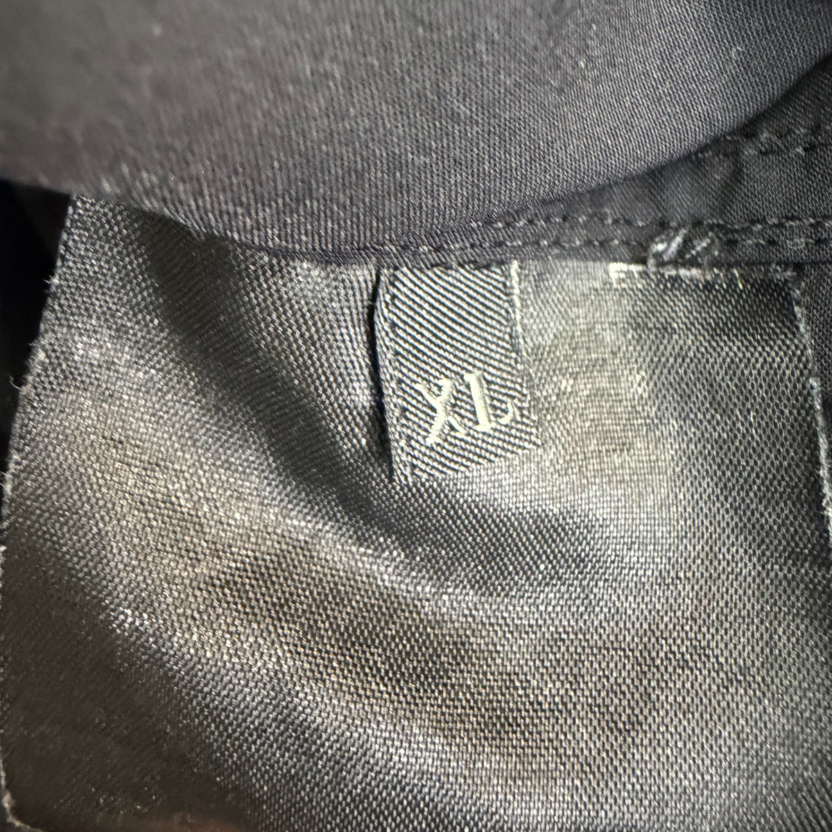 Vintage Prada Zip Up Shirt Black