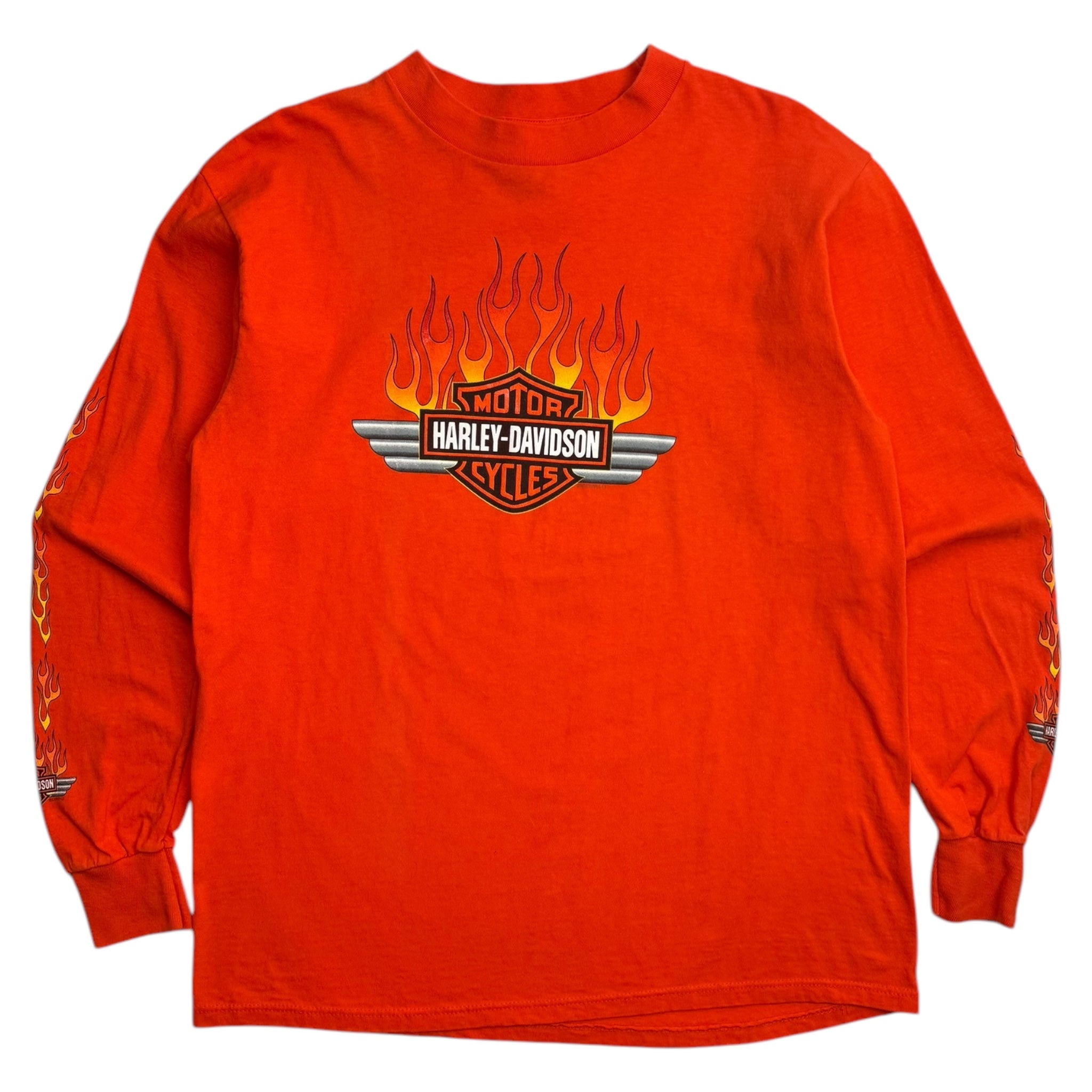 1999 Harley Davidson New York Flame Longsleeve T-Shirt