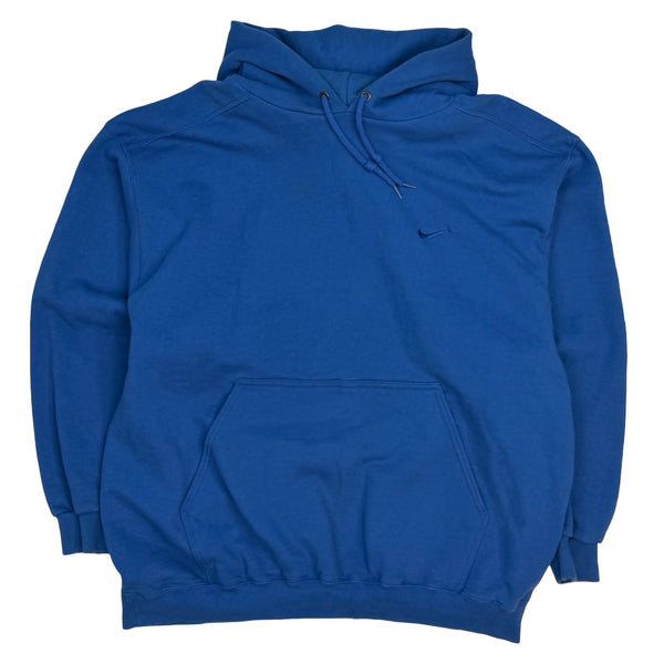 Vintage Nike Swoosh Hoodie Royal Blue