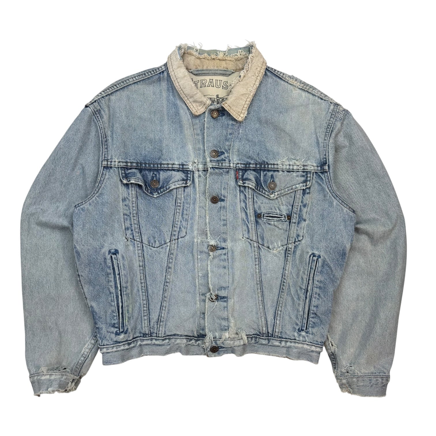 Vintage Levi’s Denim Button Up Jacket Light Wash