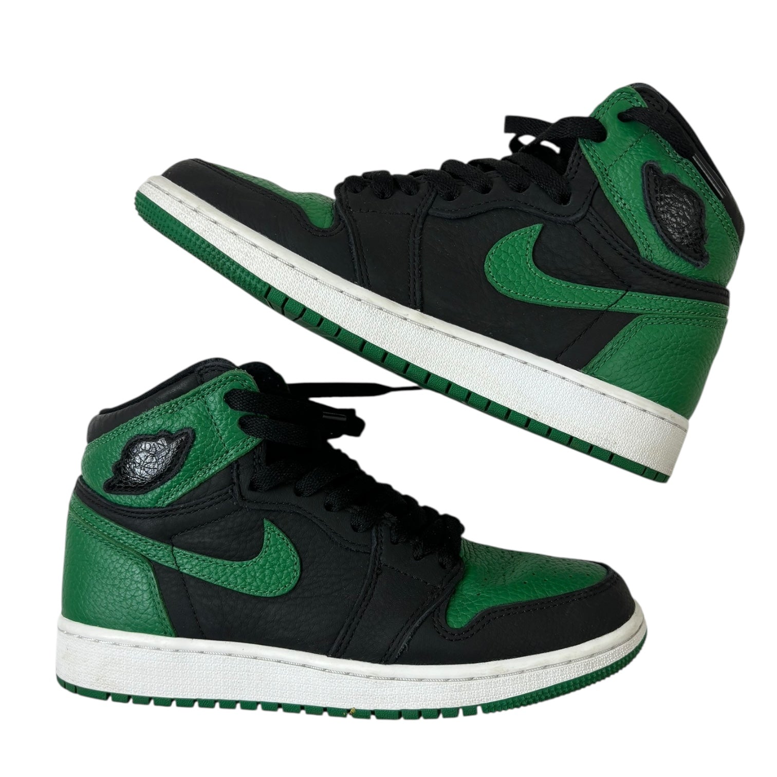 Jordan 1 Retro High Pine Green Black (GS) (Used)