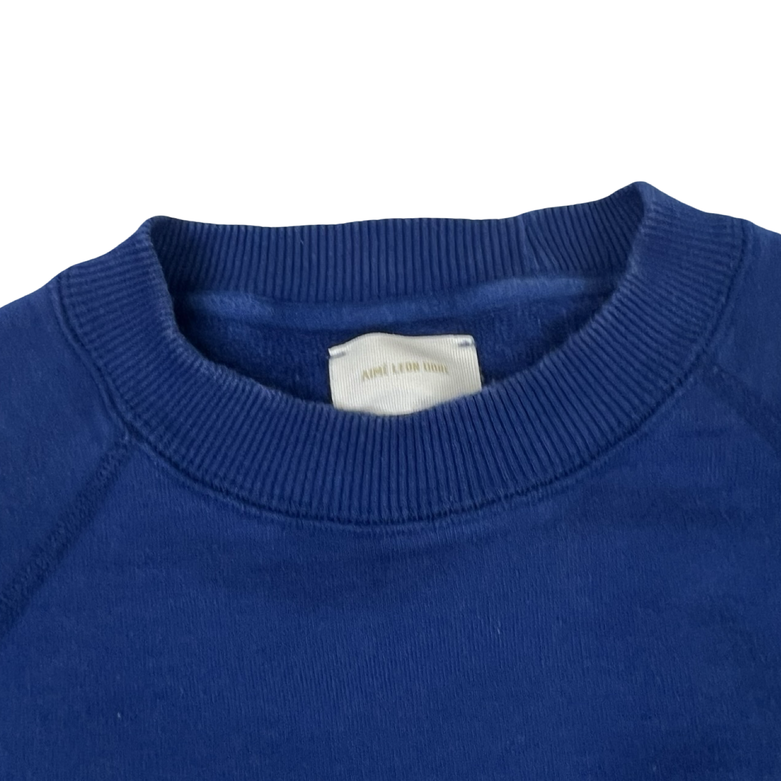 Aime Leon Dore Blank Crewneck Sweatshirt Blue