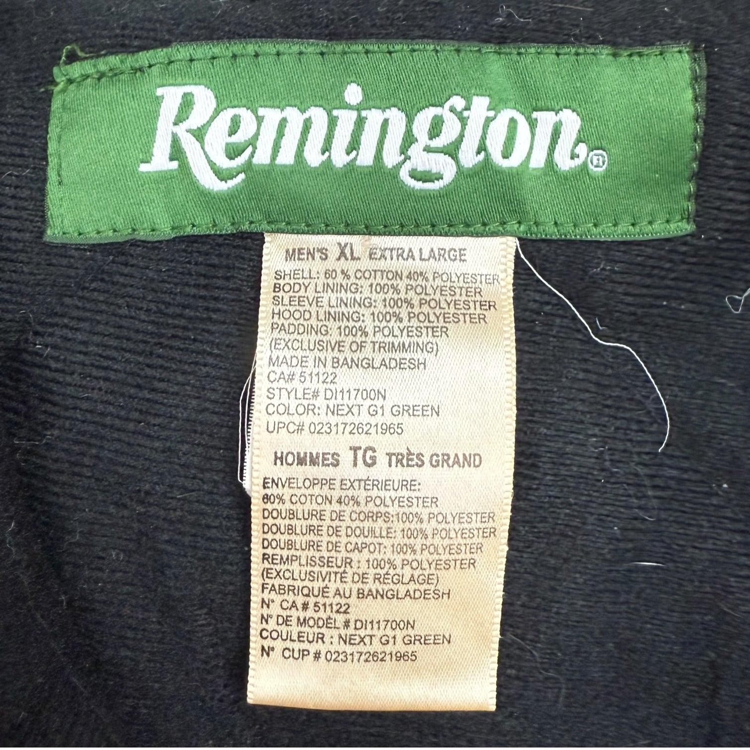 Vintage Remington Jacket Next Camo