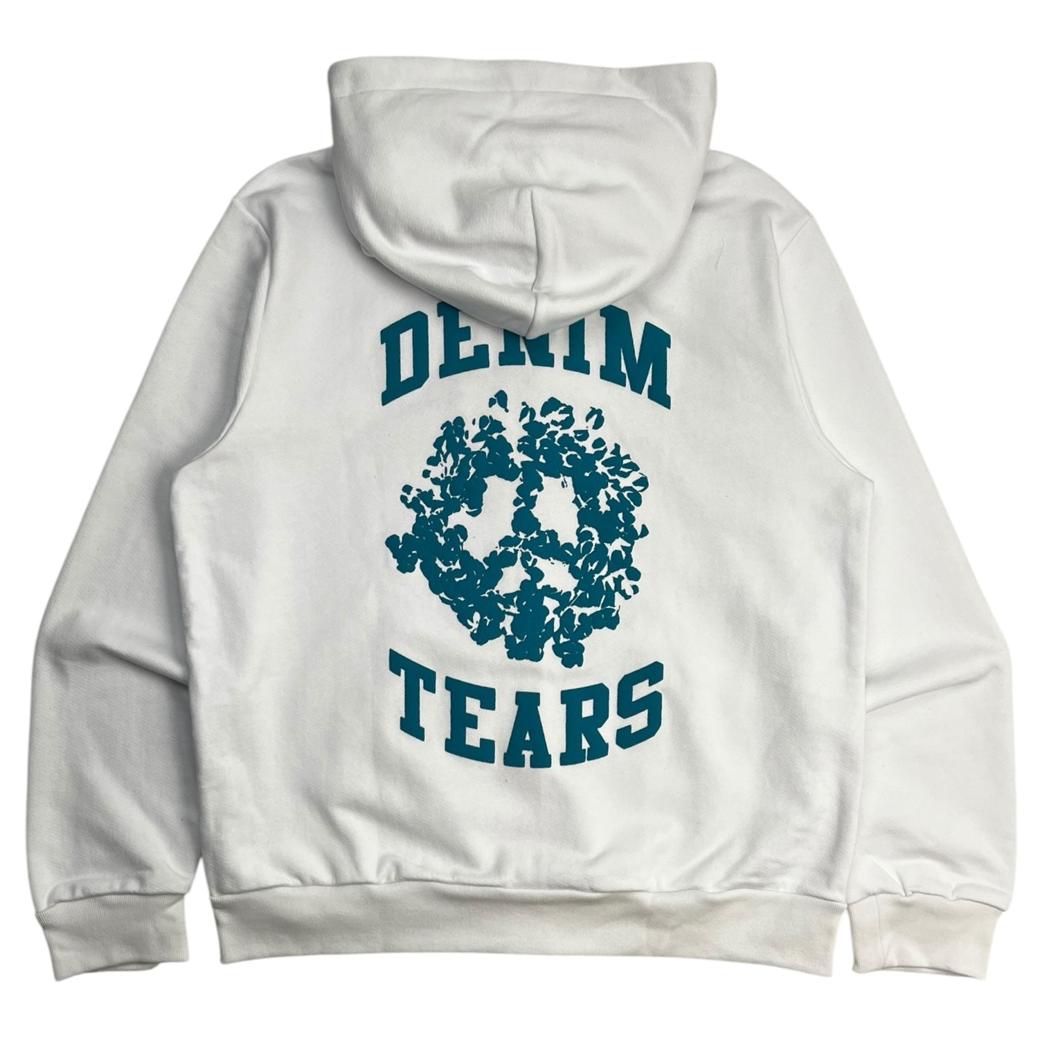 Denim Tears Denim University Zip Hoodie White