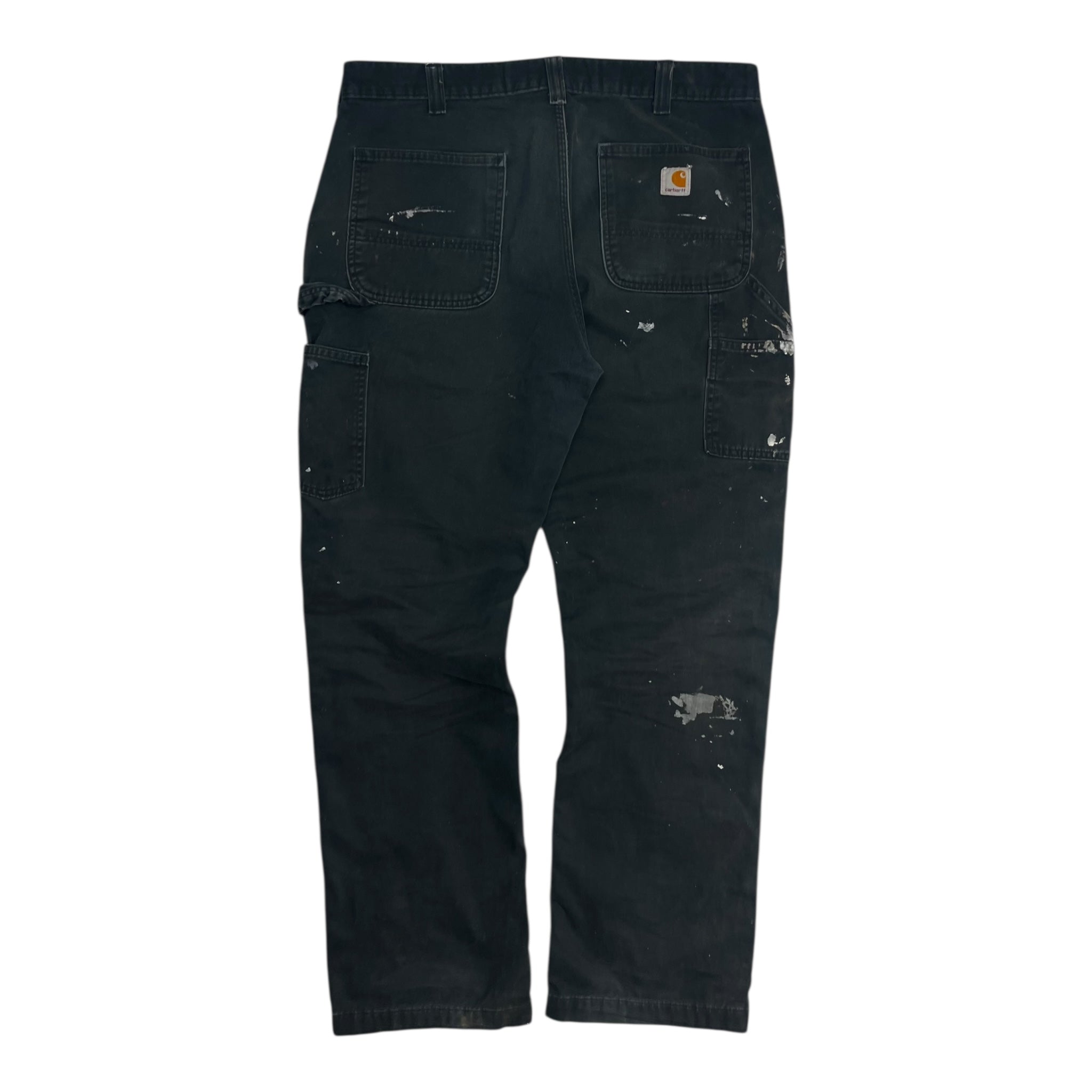 Vintage Carhartt Carpenter Pants Washed Black