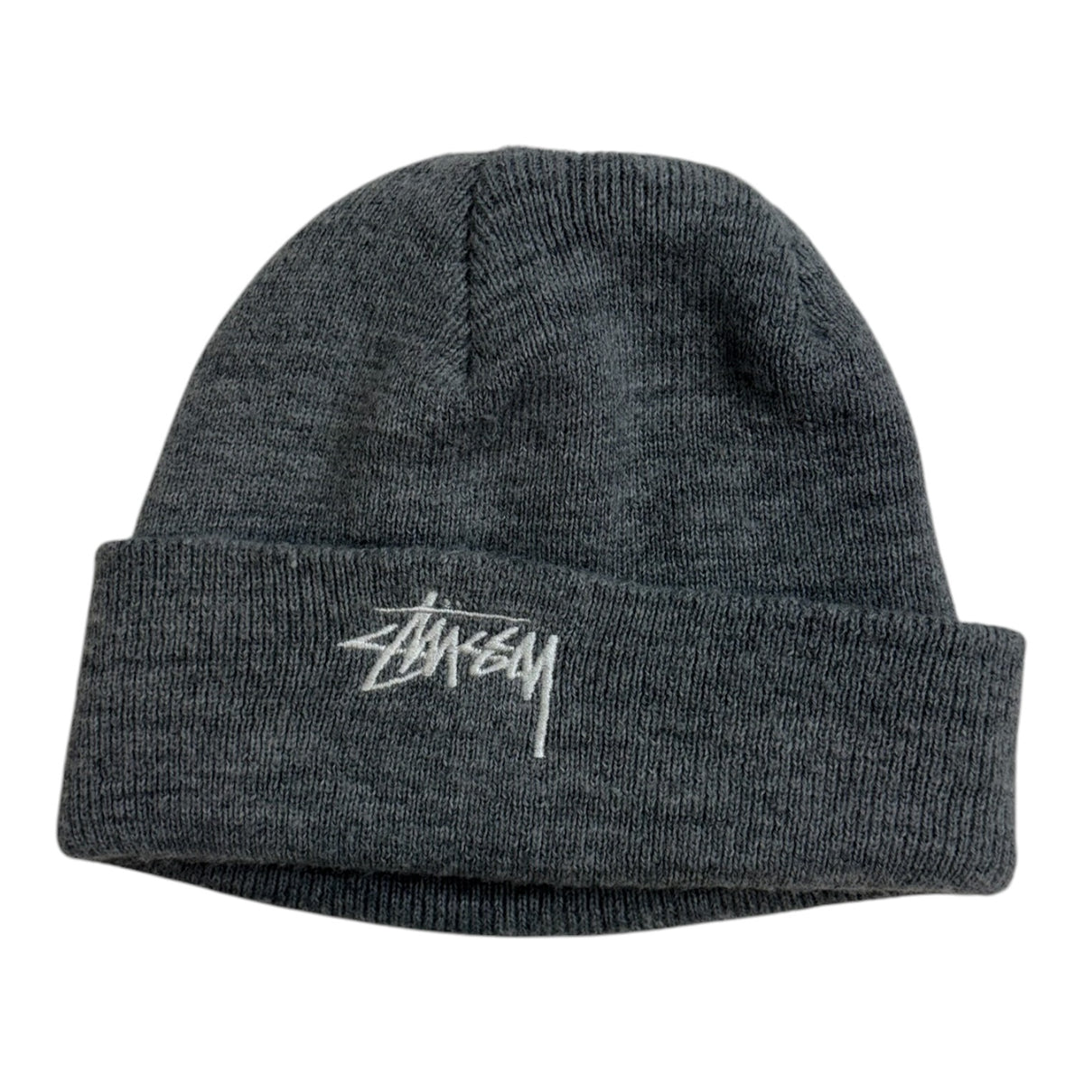 Stussy Basic Logo Beanie Grey