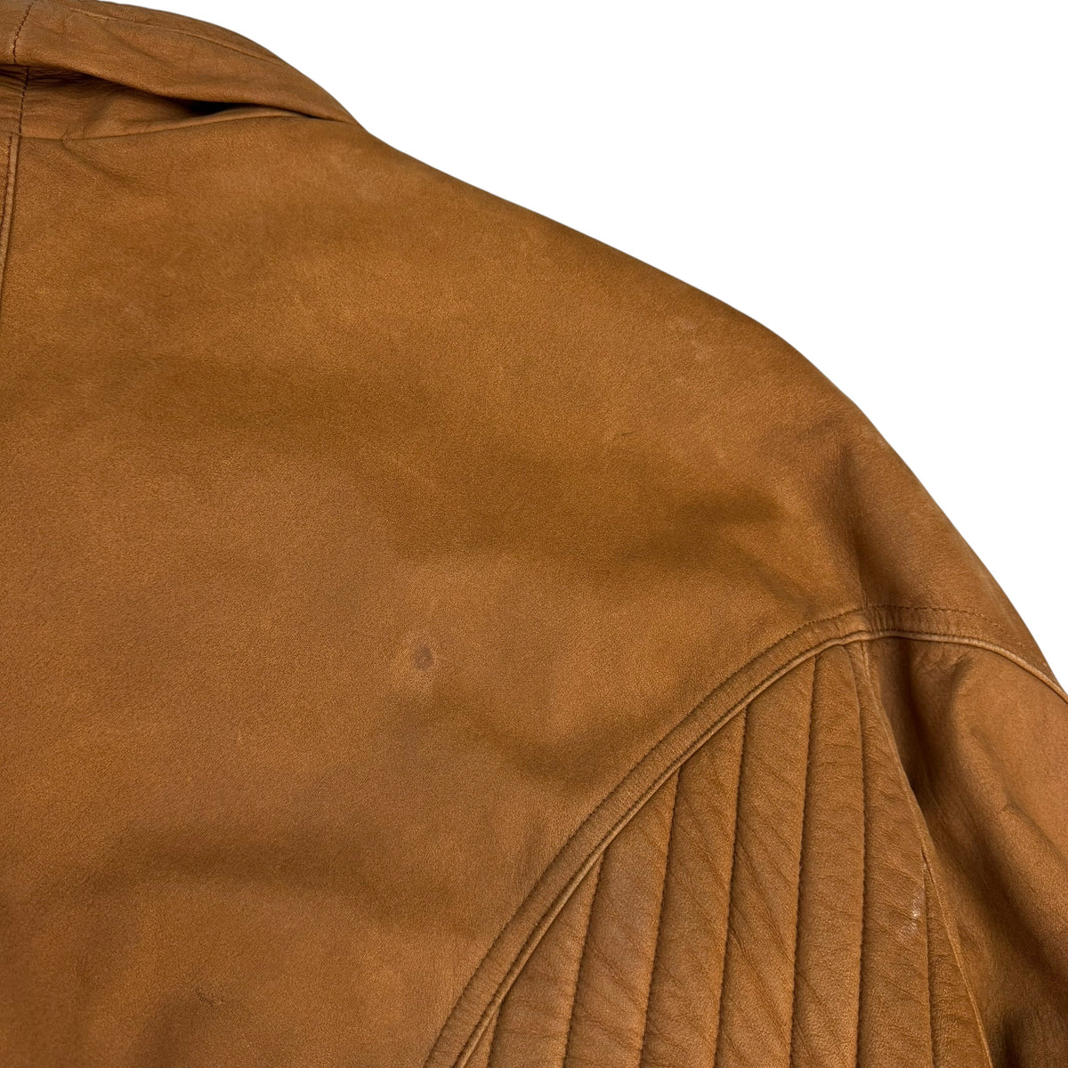 Vintage Leather Jacket Tan