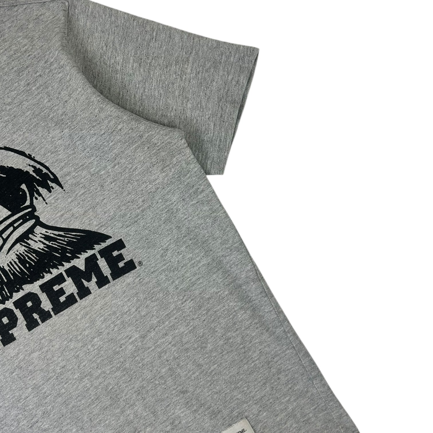 Supreme Angry Wind Wave T-Shirt Grey