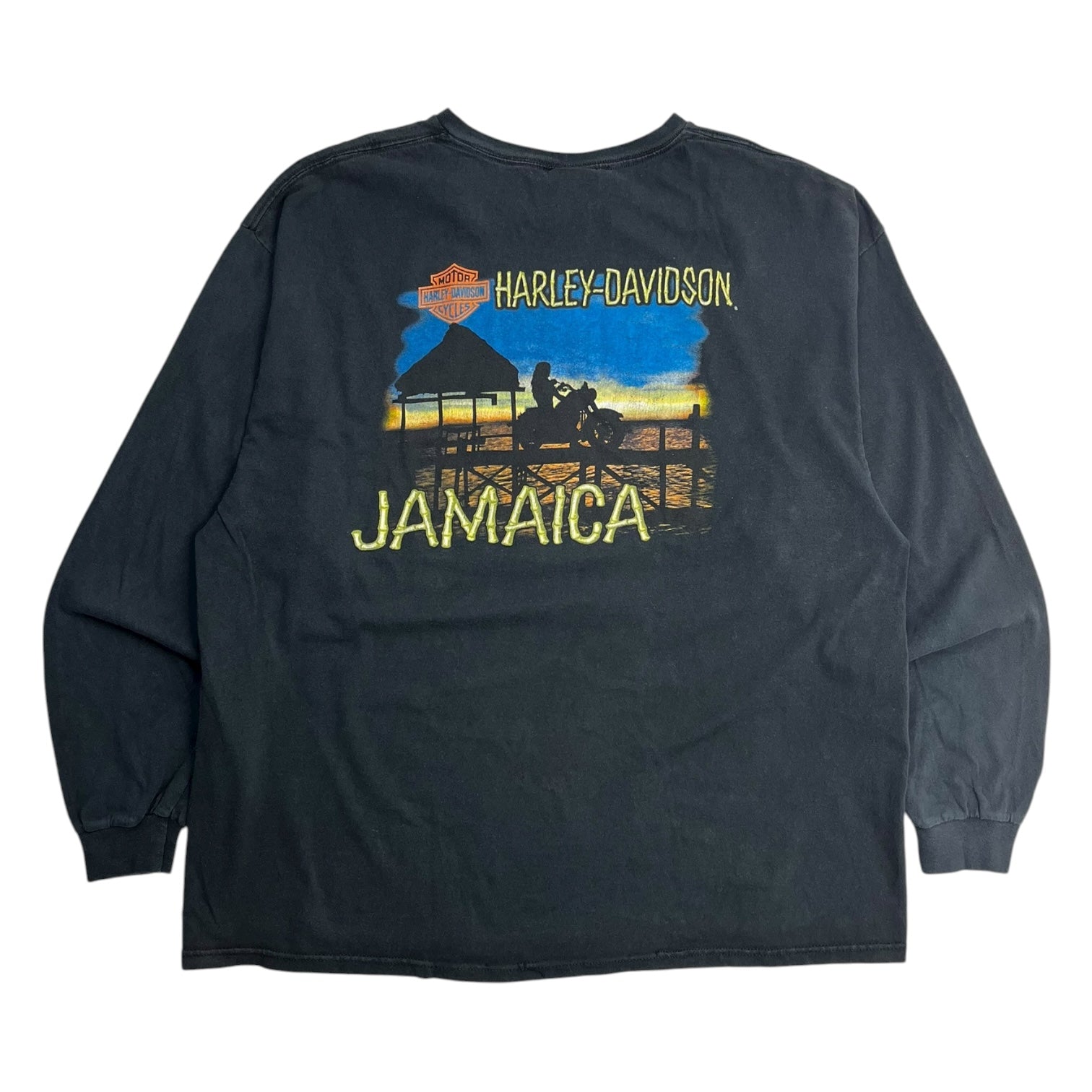 Vintage Harley Davidson Jamaica Longsleeve T-Shirt