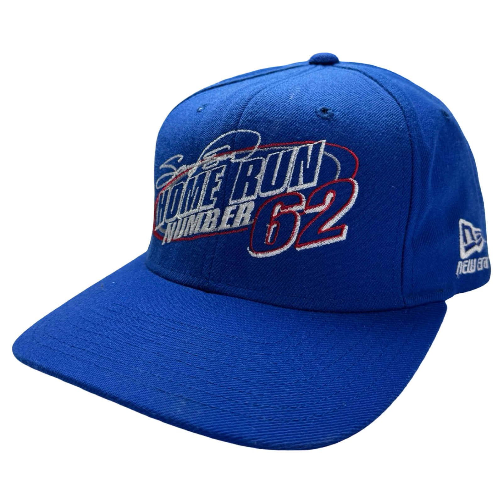 Vintage New Era Sammy Sosa Home Run #62 Wool Blend MLB Hat