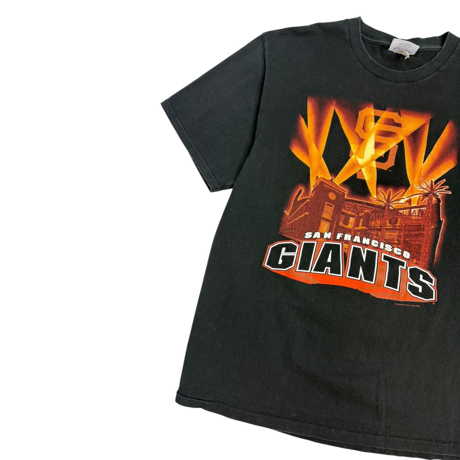 Vintage San Francisco Giants Lights T-Shirt Black