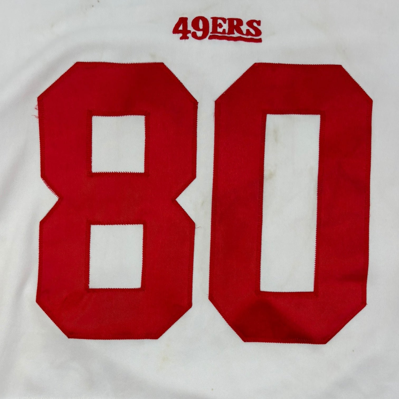 Vintage San Francisco 49ers Jerry Rice Football Jersey White