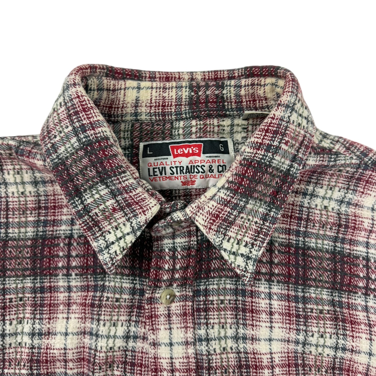 Vintage Levi’s Checkered Flannel