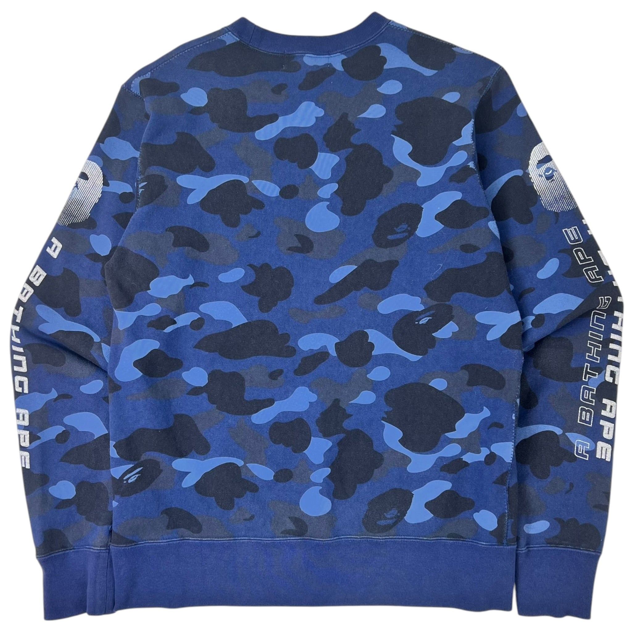 Bape A Bathing Ape Color Camo Crewneck