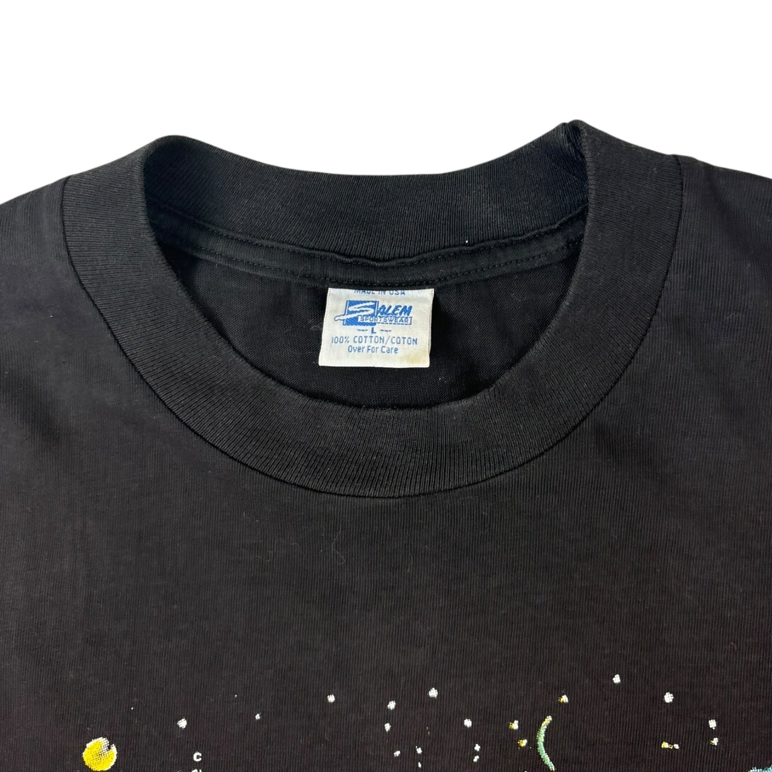 Vintage Dallas Cowboys Outer Space T-Shirt Black