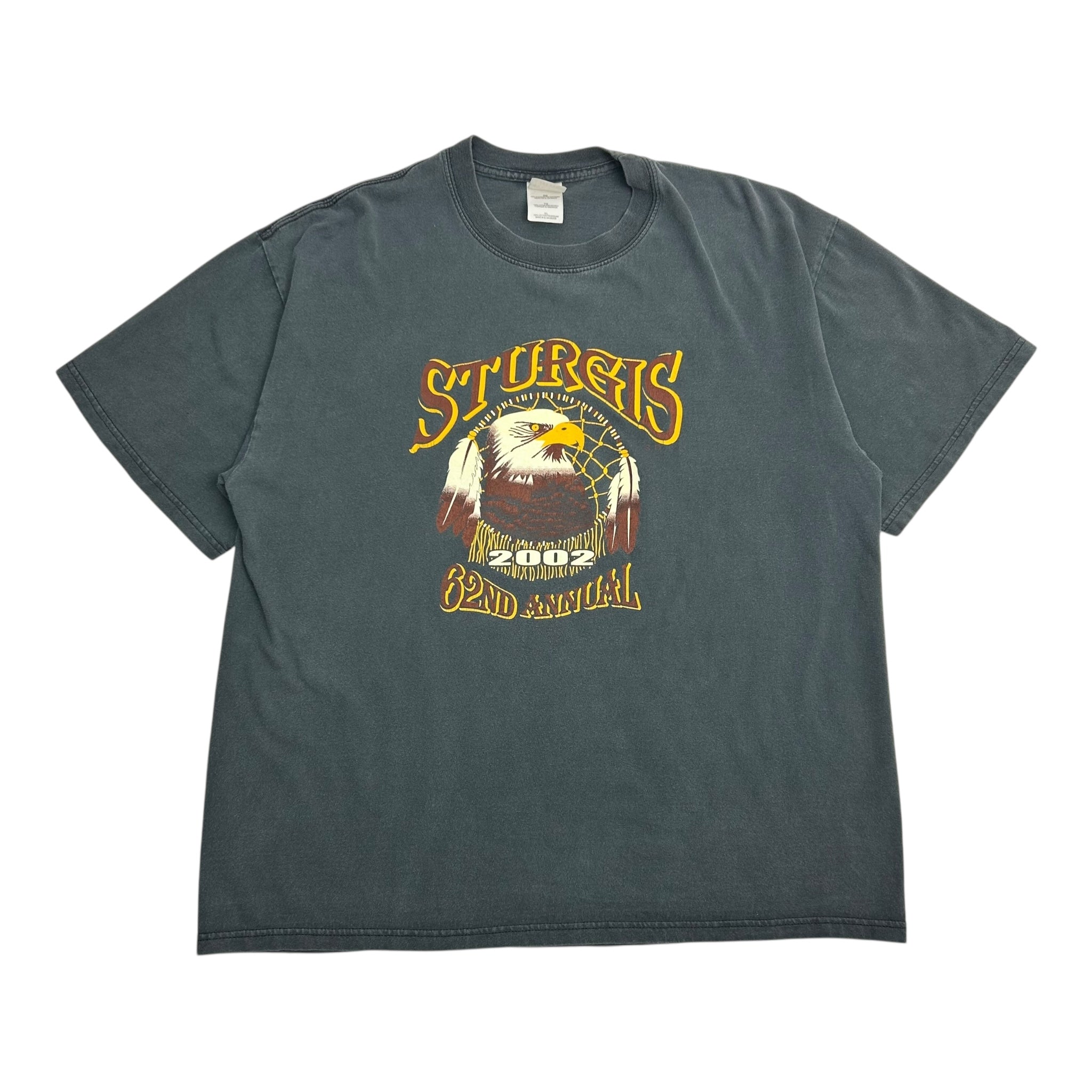 2002 Sturgis Bike Rally Eagle Tee Black