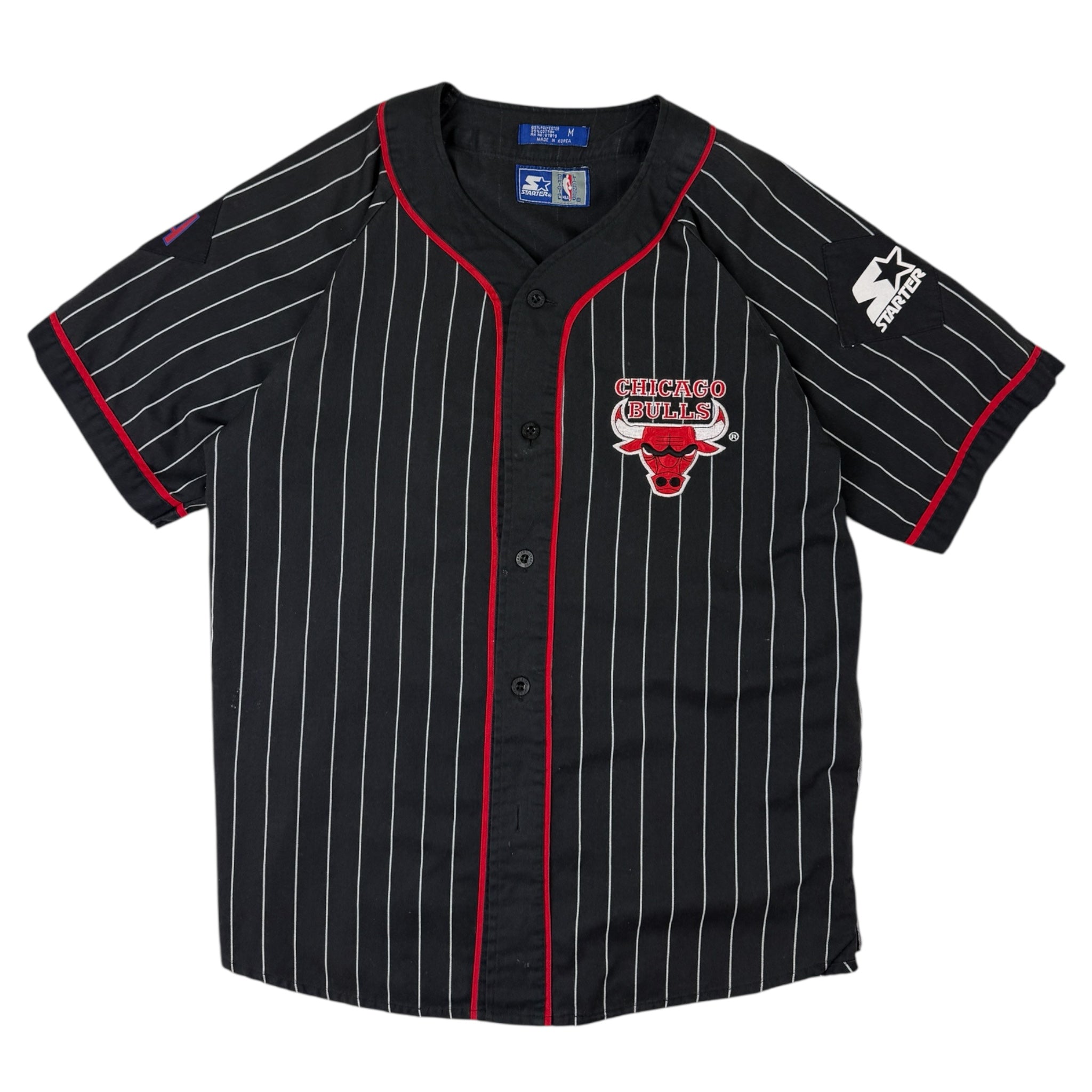 Vintage Chicago Bulls Starter Baseball Jersey