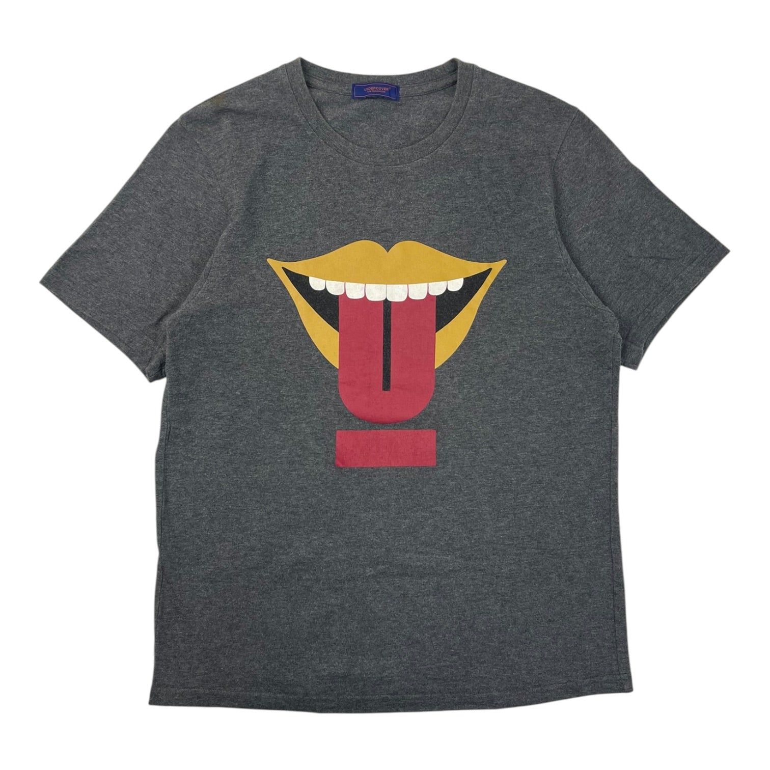 Undercover Tongue U Logo T-Shirt Grey