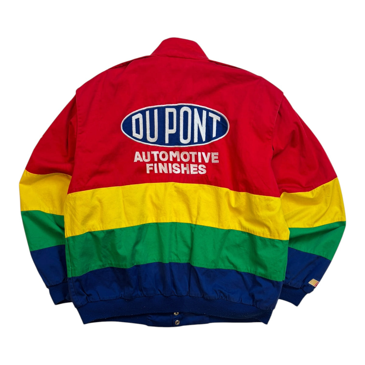 Vintage 1990s Jeff Gordon DuPont Racing Jacket Multicoloured
