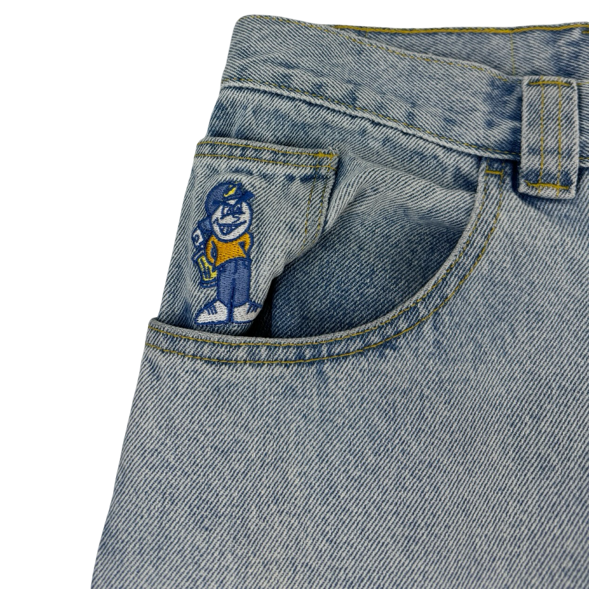 Polar ‘93 Denim Light Wash Denim Bottoms