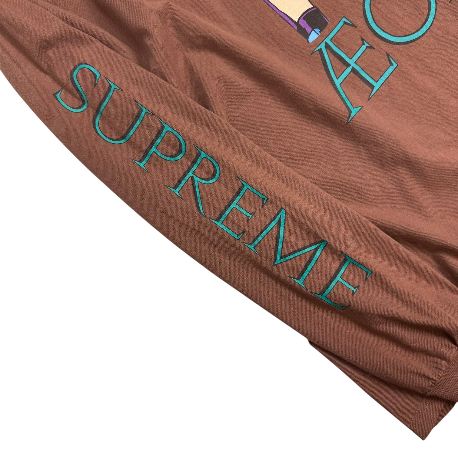 Supreme AEON Flux L/S Tee Brown