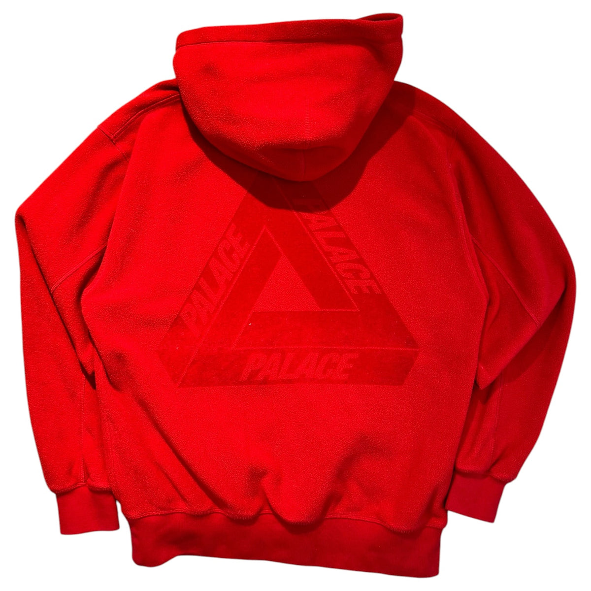 Palace Polartec Fleece Hoodie Red