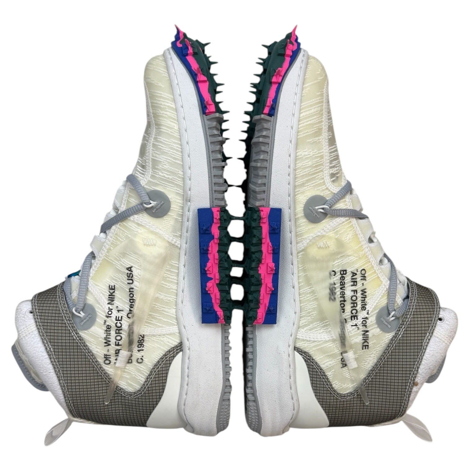 Nike x Off-White Air Force 1 Mid White (Used)