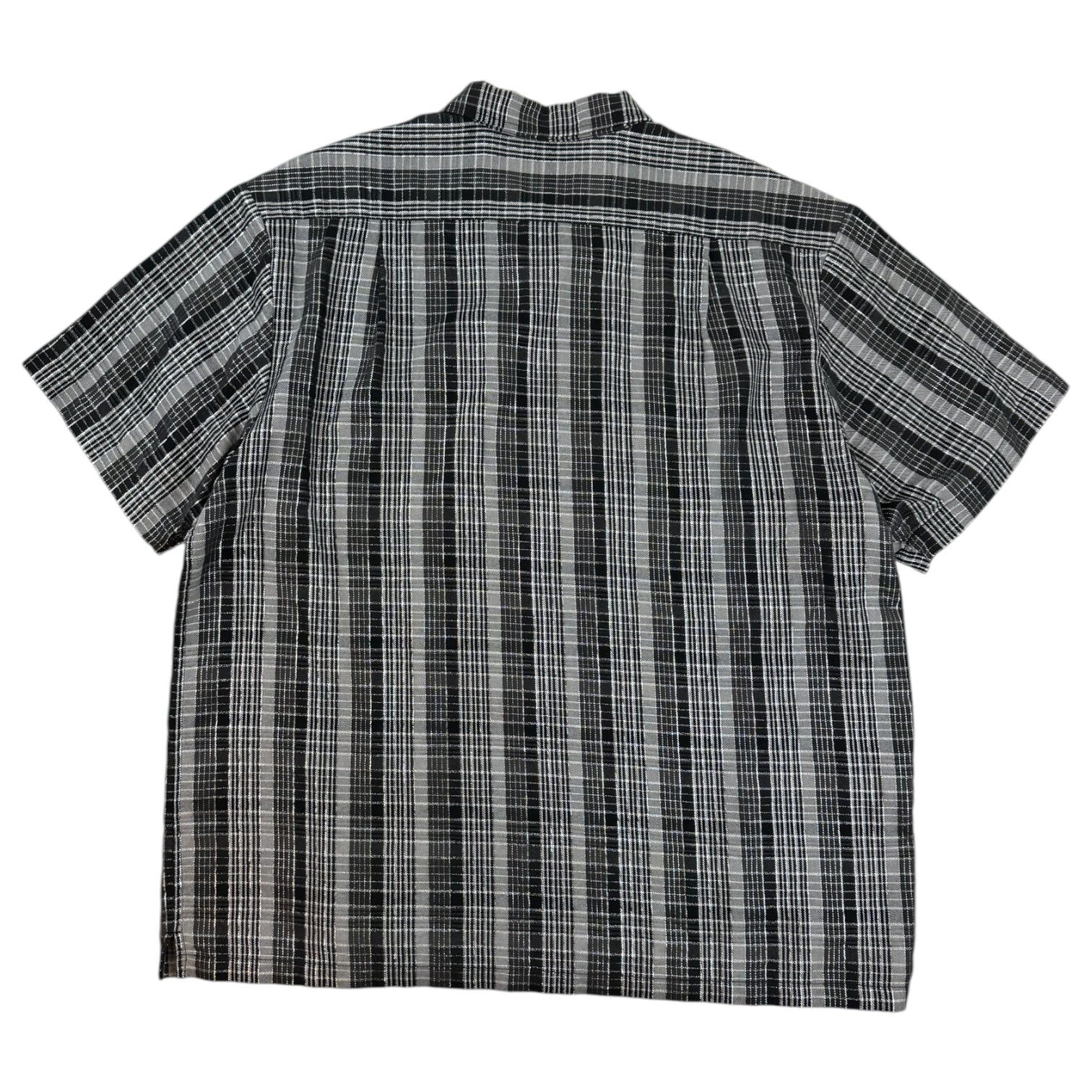 Supreme Metallic Plaid Short Sleeve Shirt