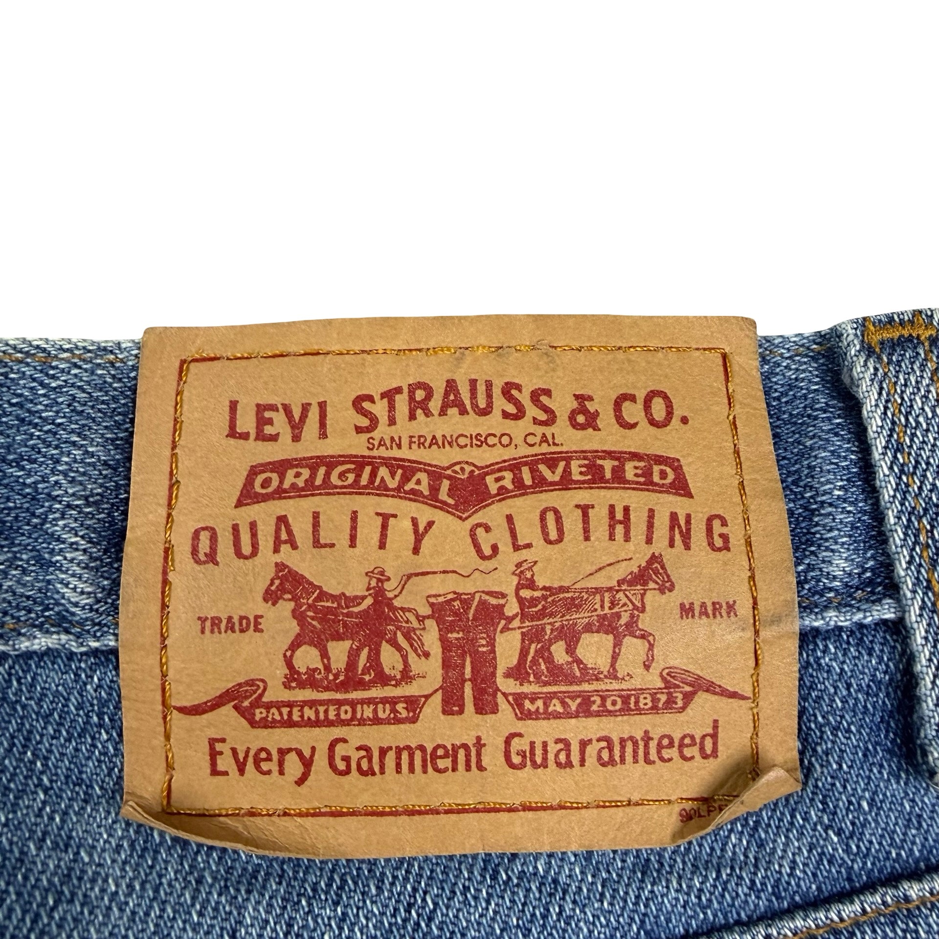 Vintage Levi’s 505 Light Wash Denim Jeans Blue
