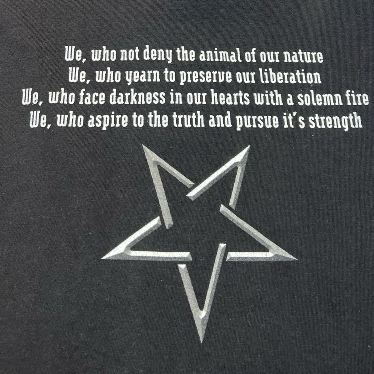 Vintage Dimmu Borgir Death Cult T-Shirt Black