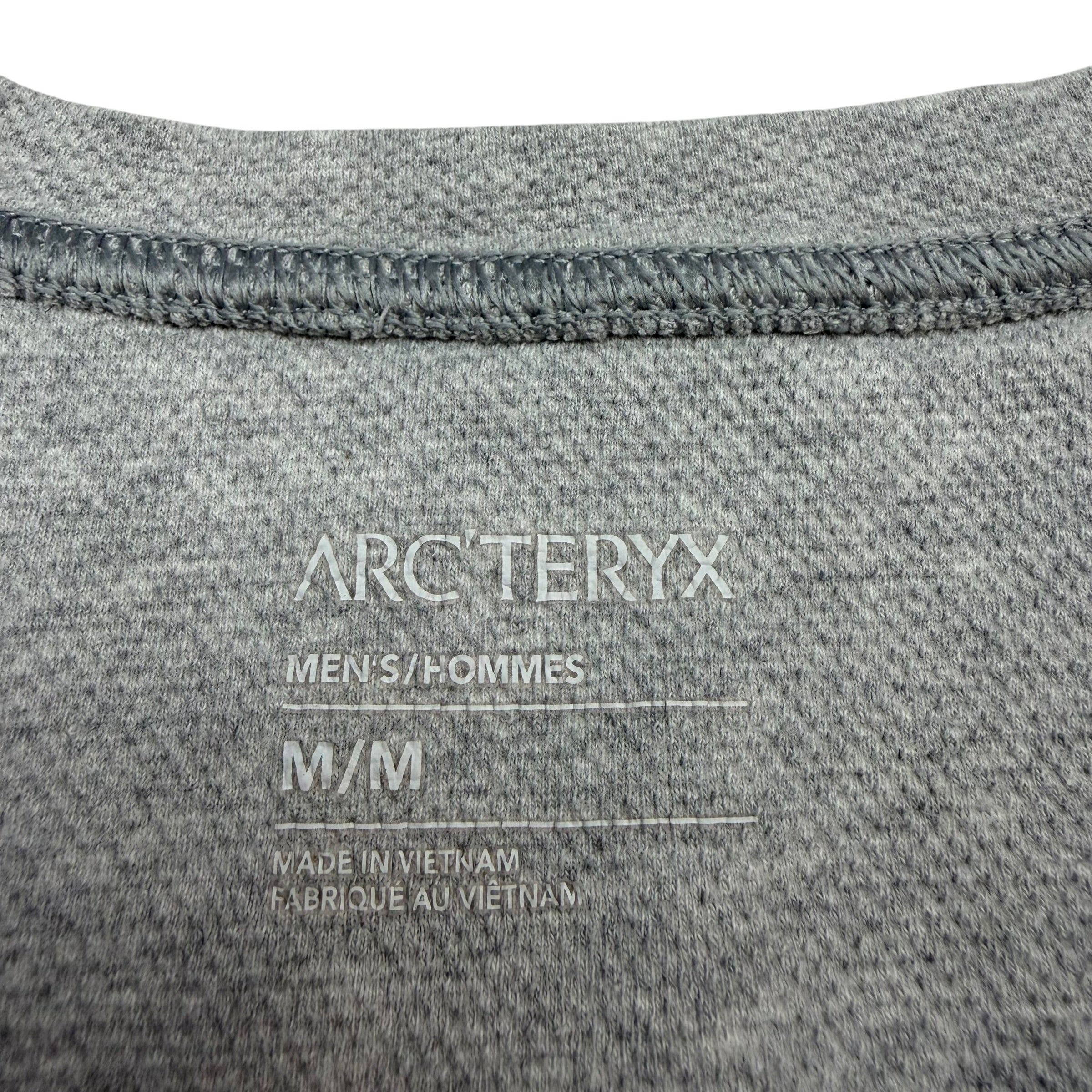 Arcteryx Henley Shirt Light Grey