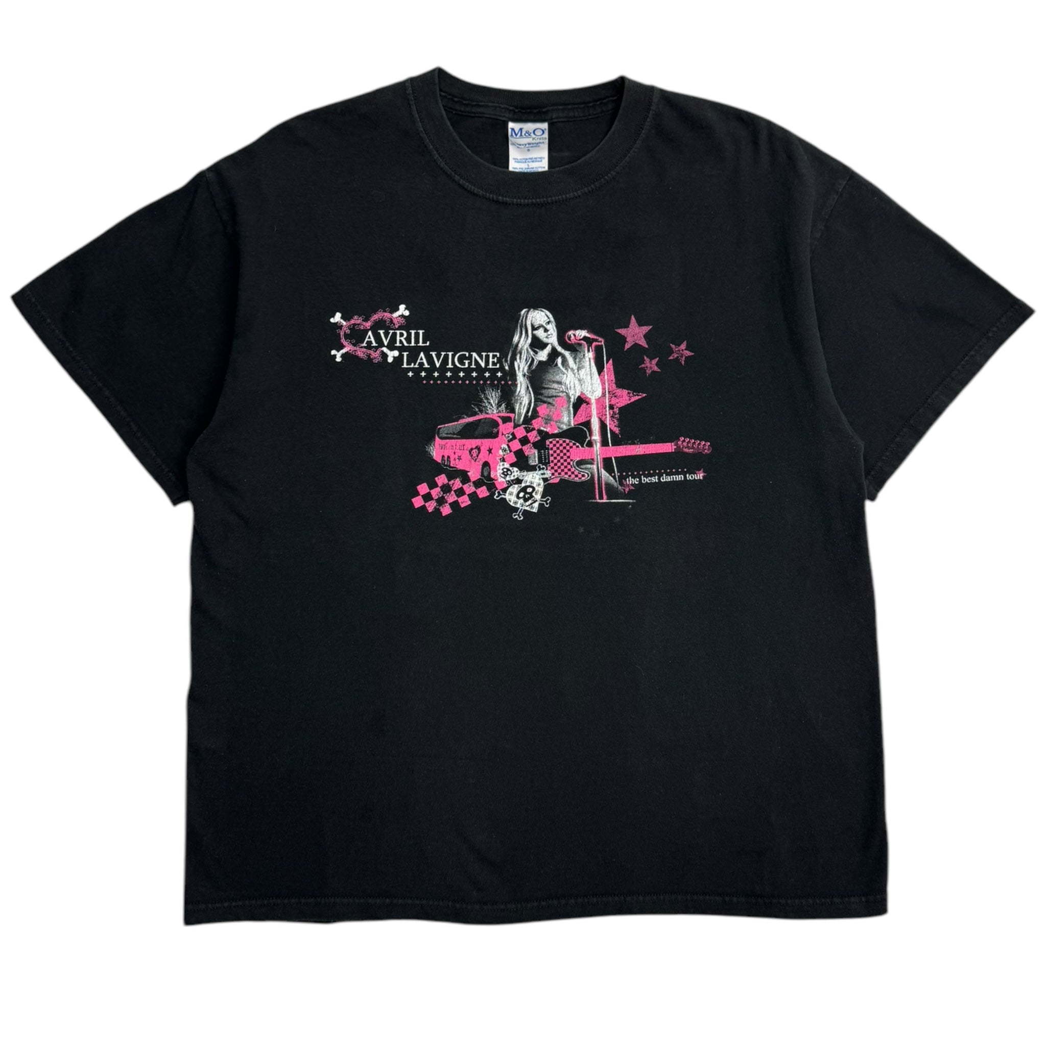 2008 Avril Lavigne Best Damn Tour T-Shirt