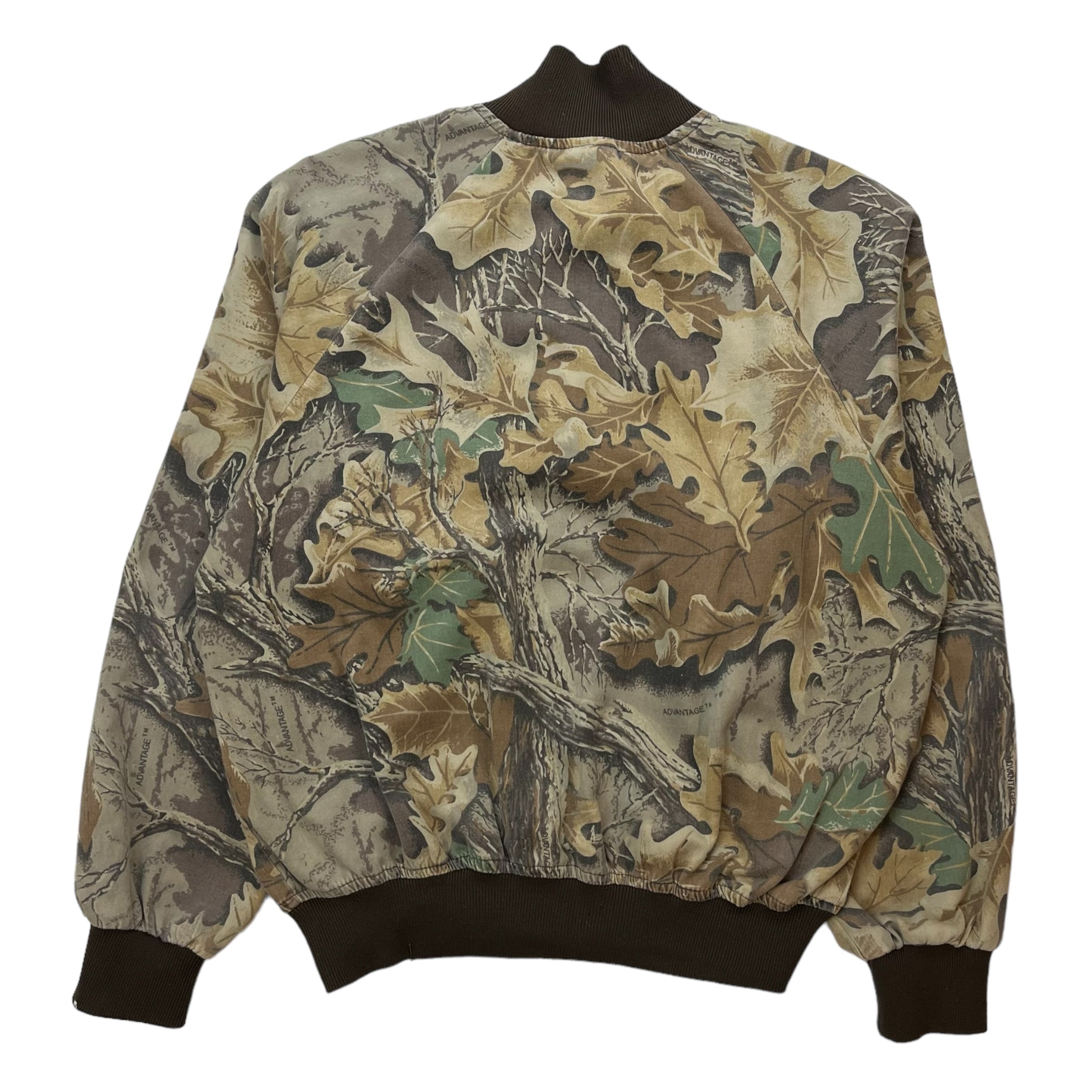 Vintage Real Tree Bomber Jacket Camo