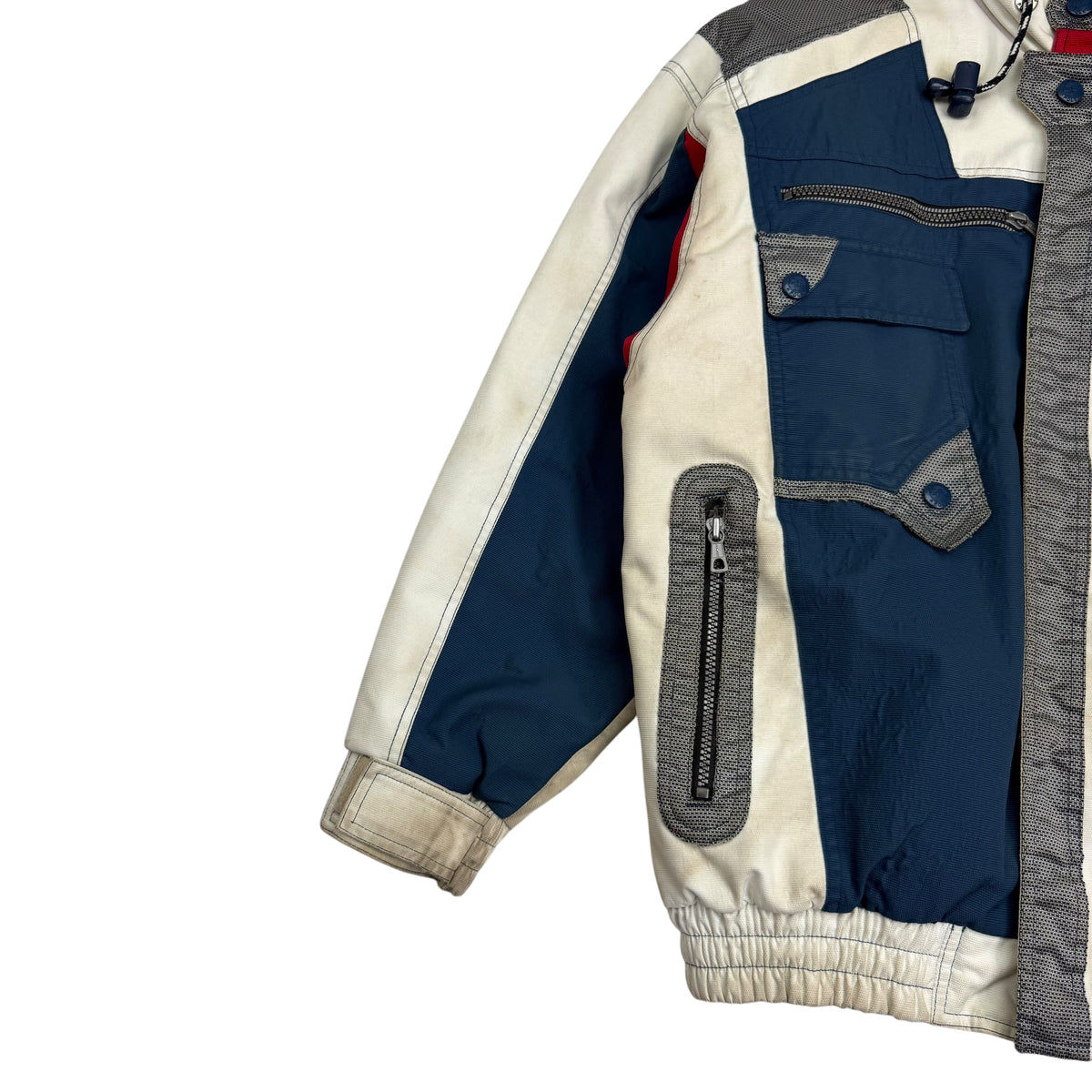 Vintage South Pole Tactical Jacket Blue/White