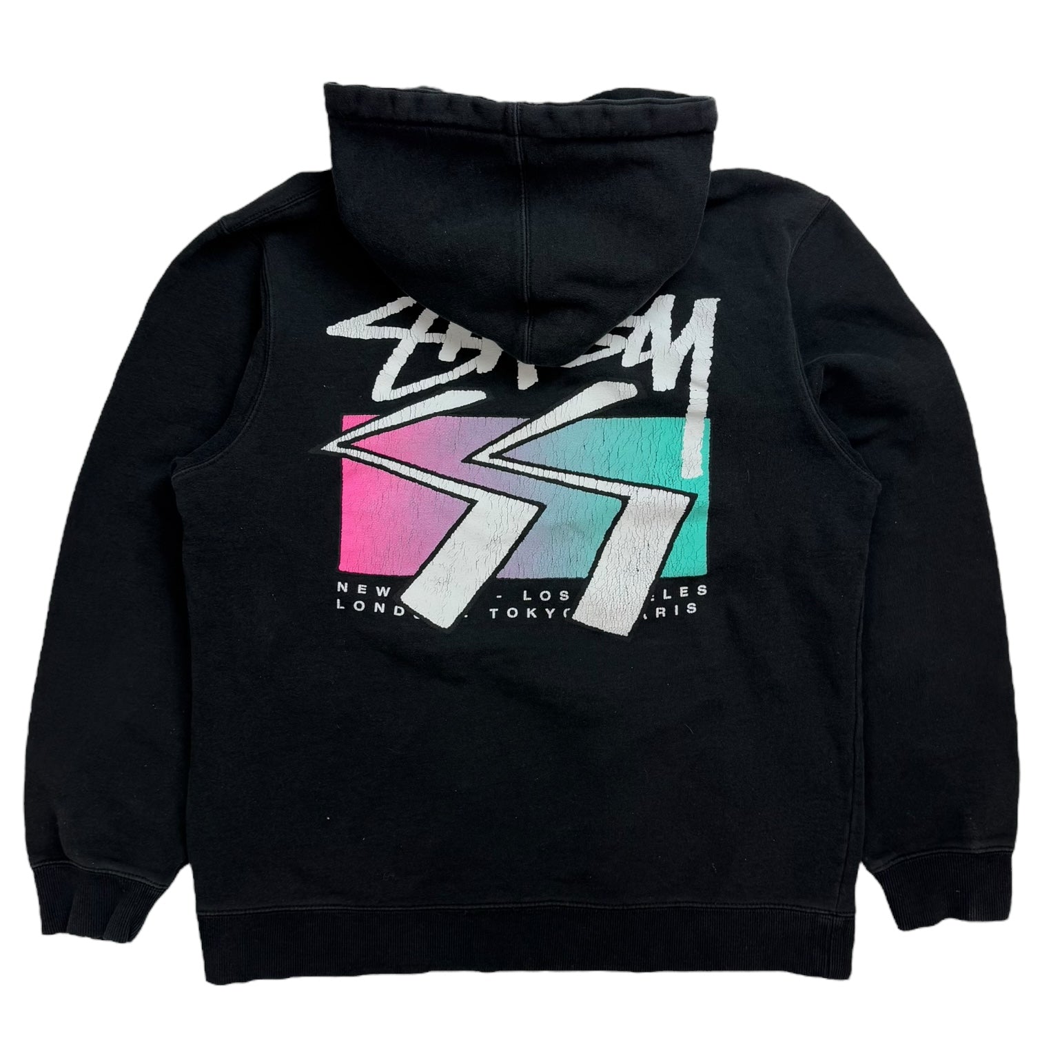 Stussy SS Cube Hoodie Black