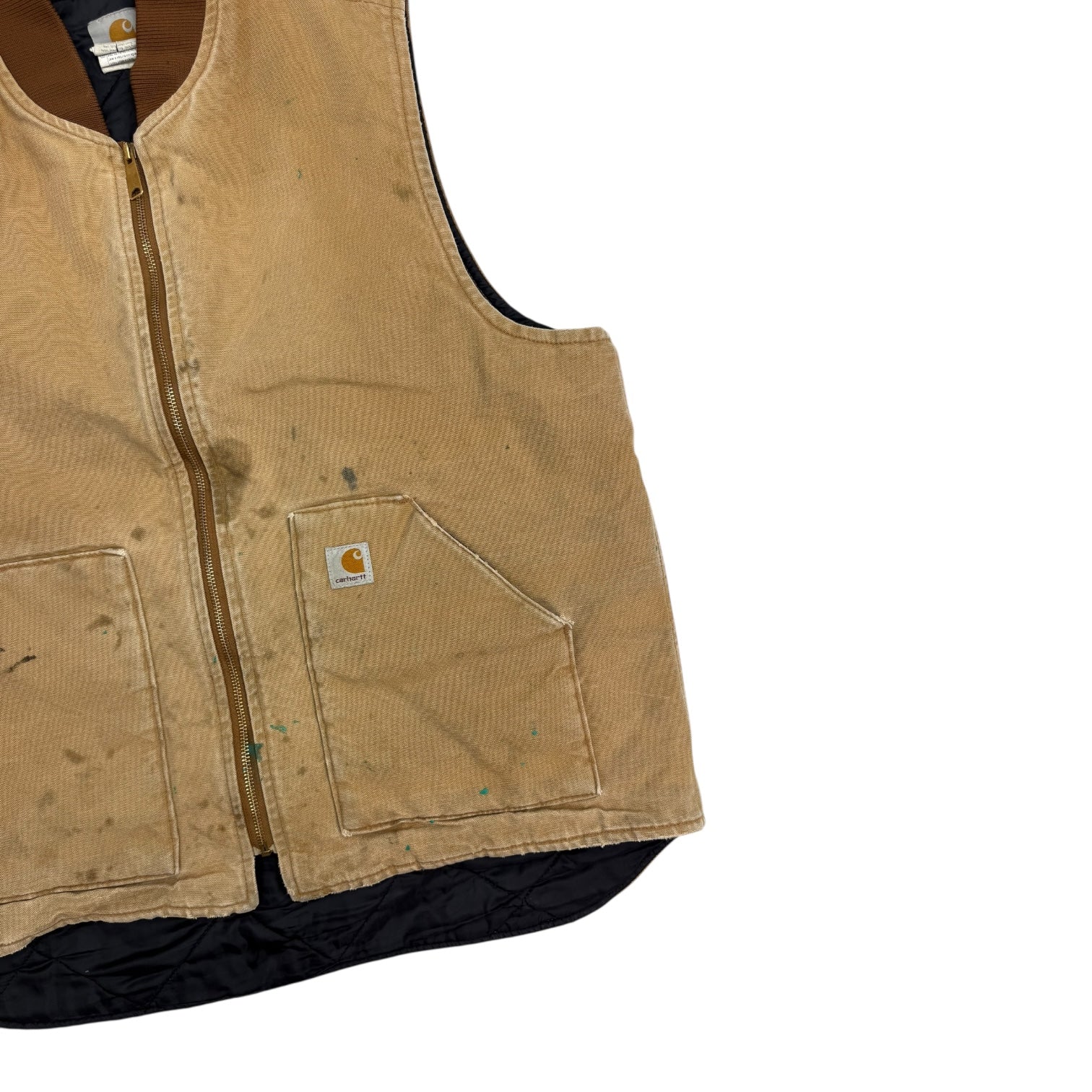 Vintage Carhartt Vest Tan