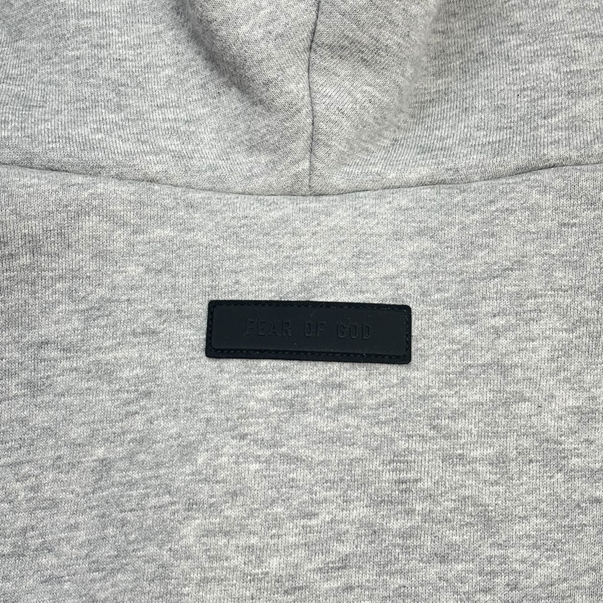 Fear Of God Essentials Hoodie Light Heather Grey
