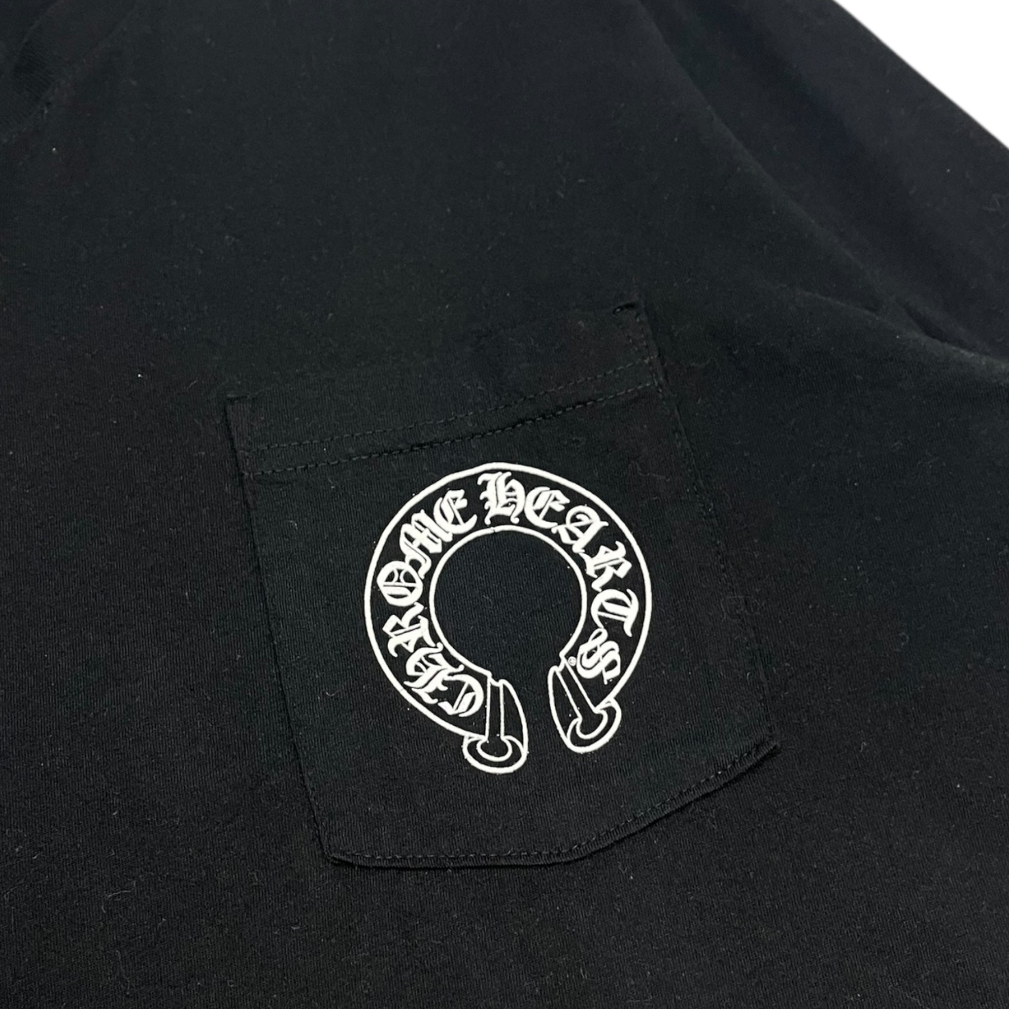 Chrome Hearts Horseshoe Pocket Longsleeve Shirt Black