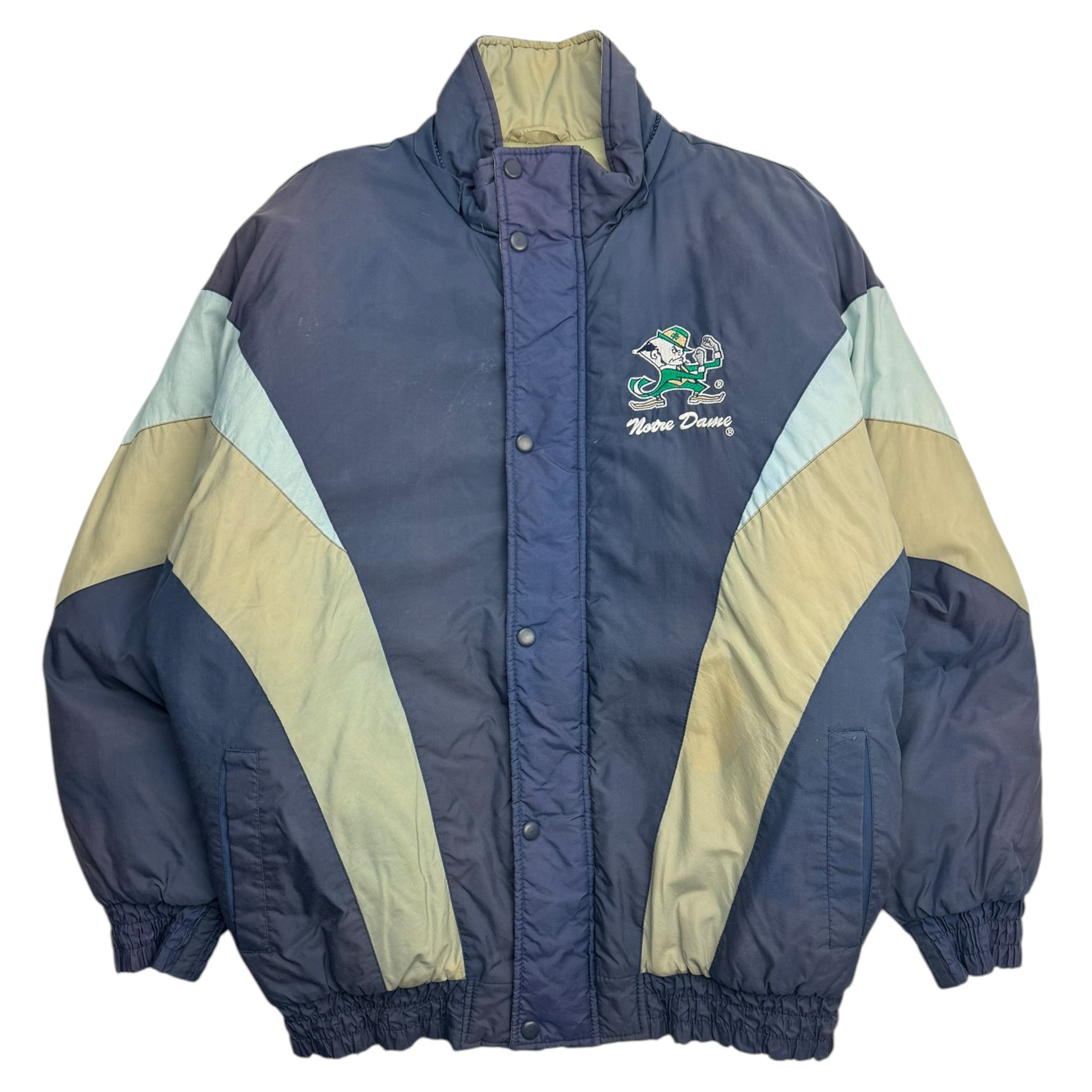 Vintage Notre Dame Fighting Irish Chalk Line Jacket