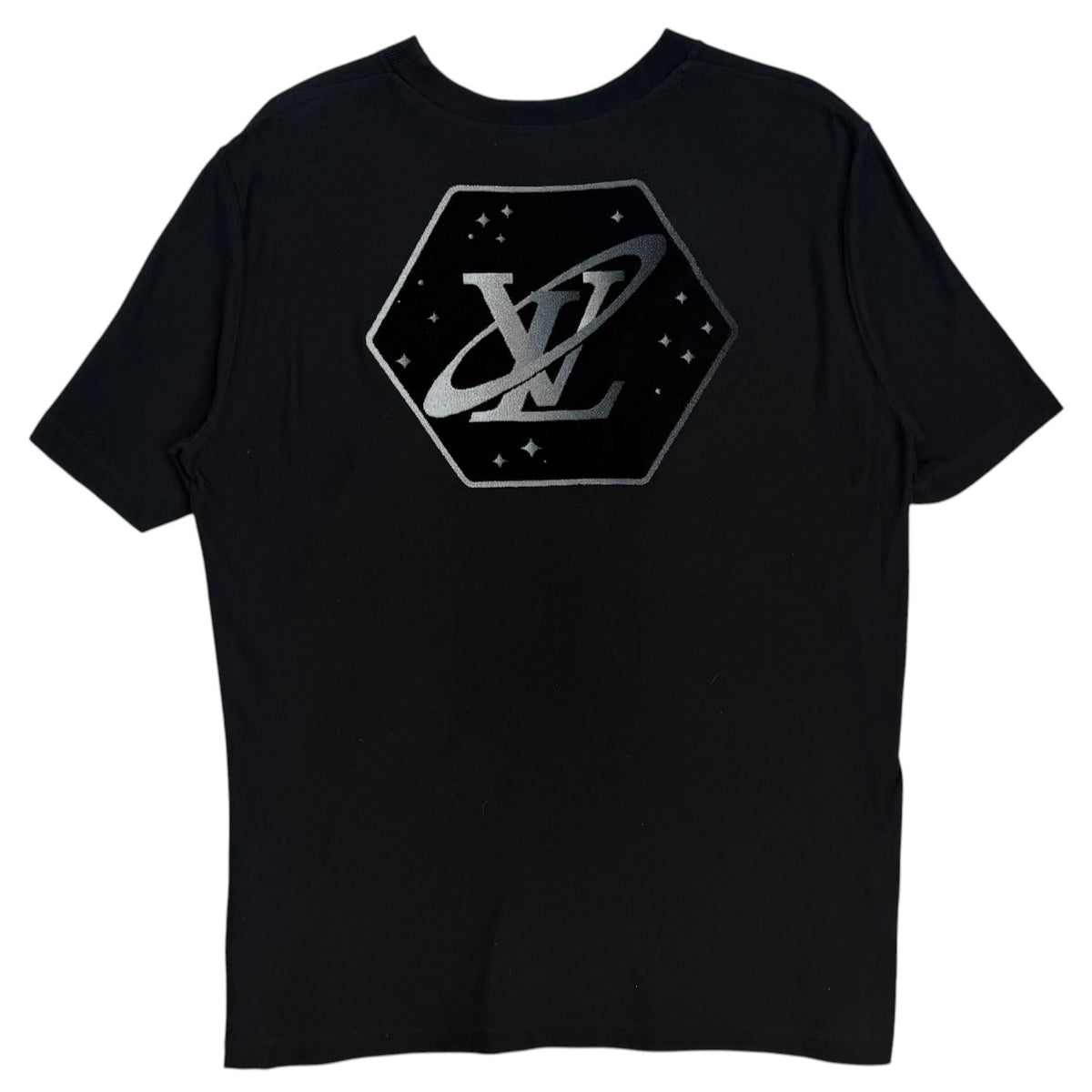 Louis Vuitton Jacquard Velour Satellite Tee Black