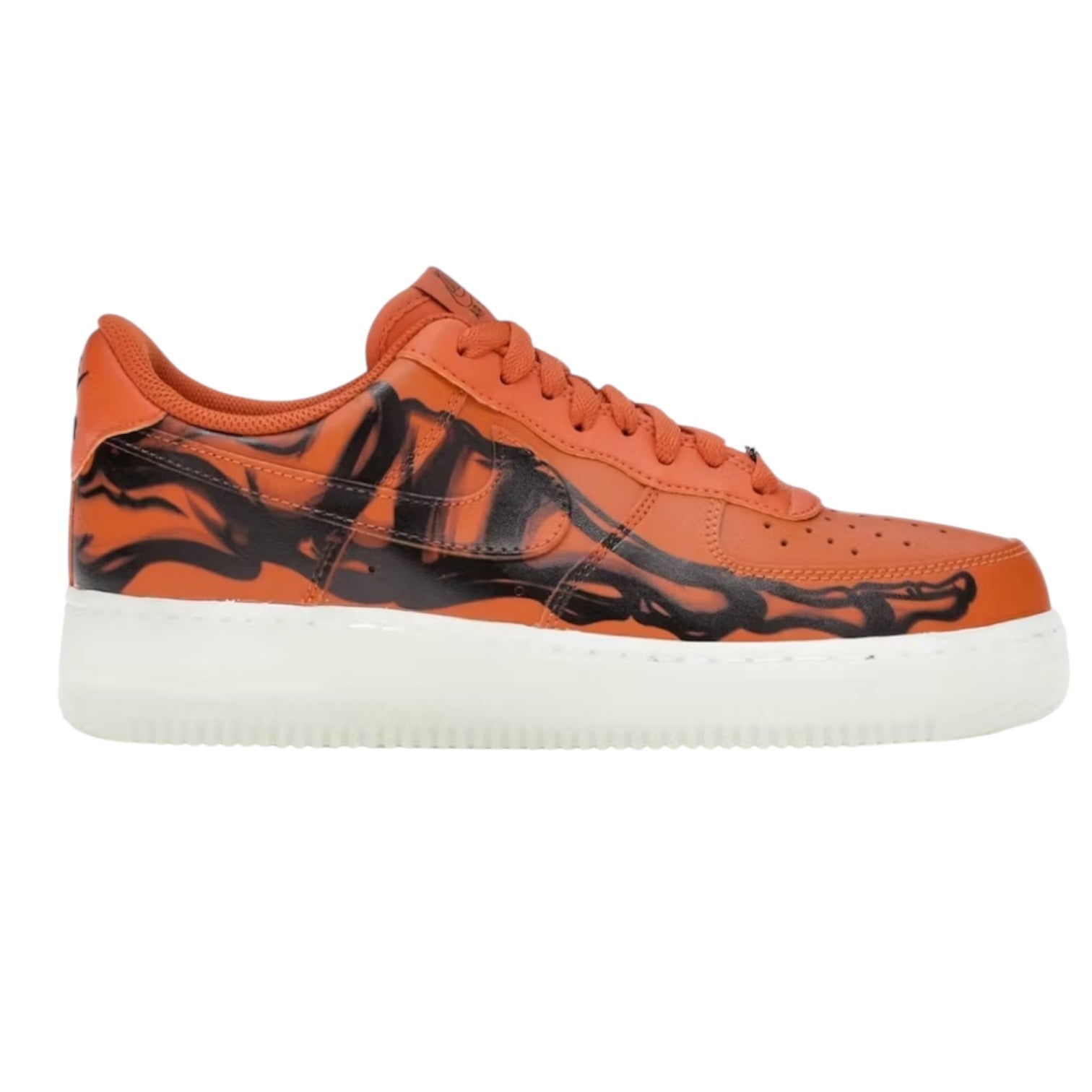 Nike Air Force 1 Low Orange Skeleton Halloween (2020)