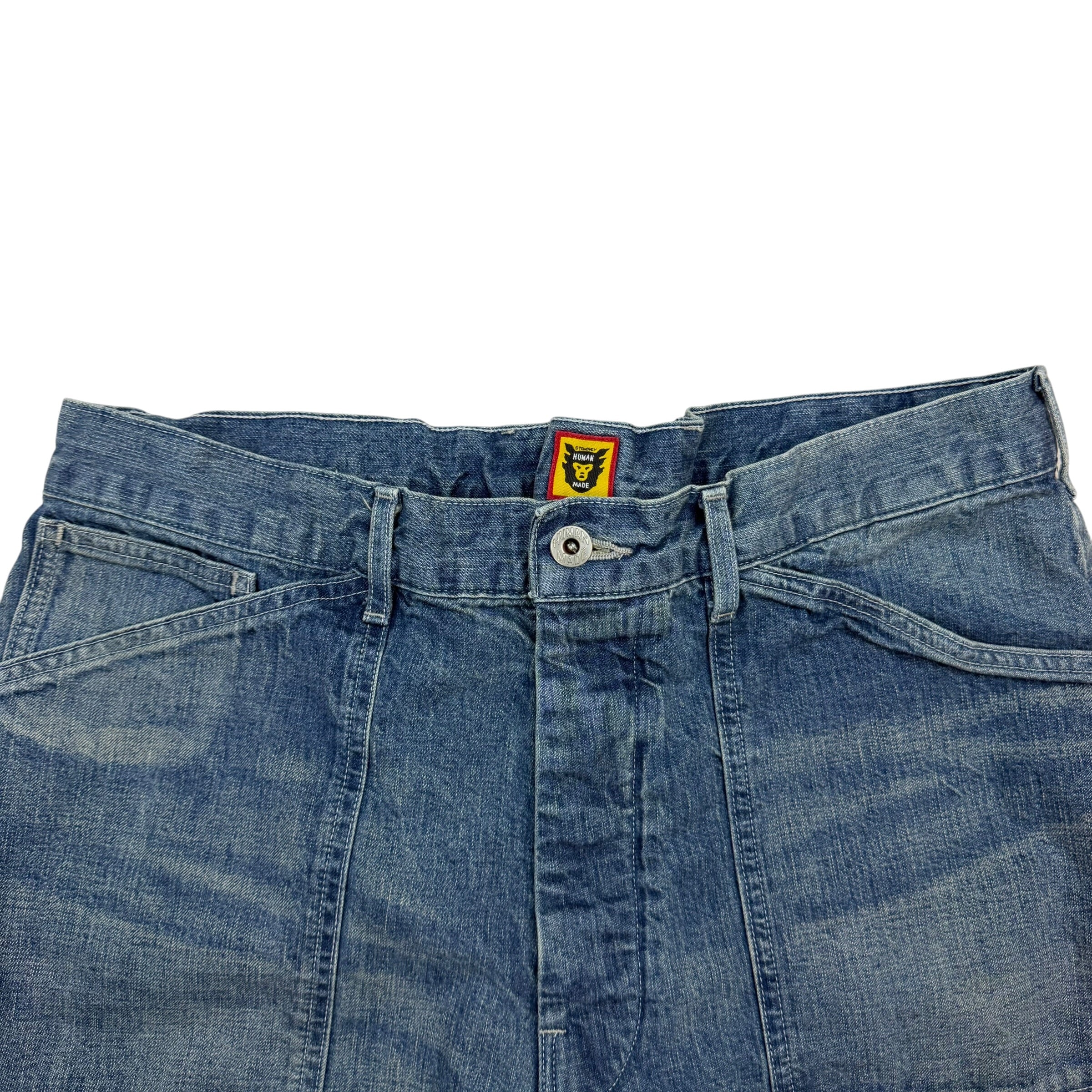 Human Made Loose Denim Jeans Blue