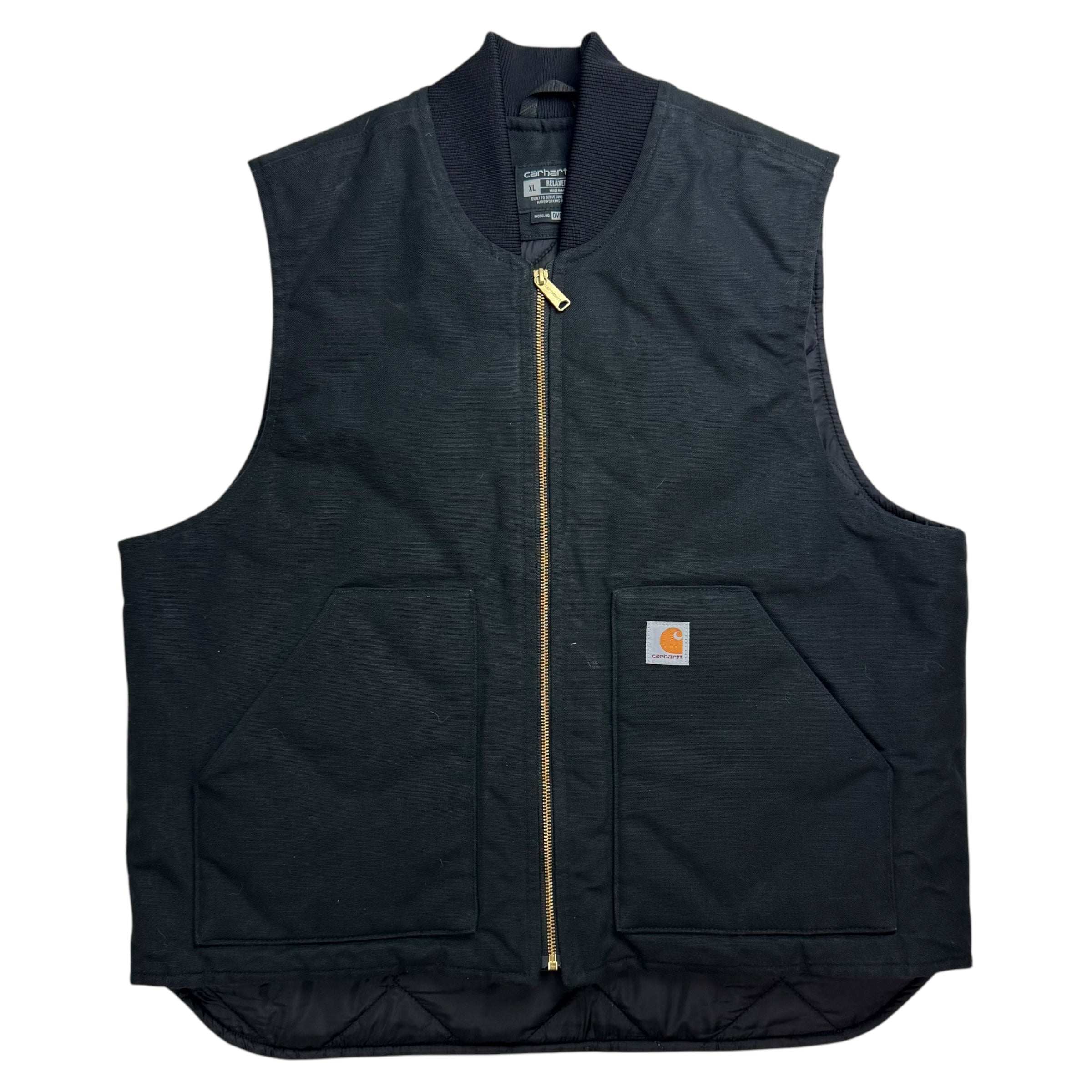 Vintage Carhartt Work Vest Black