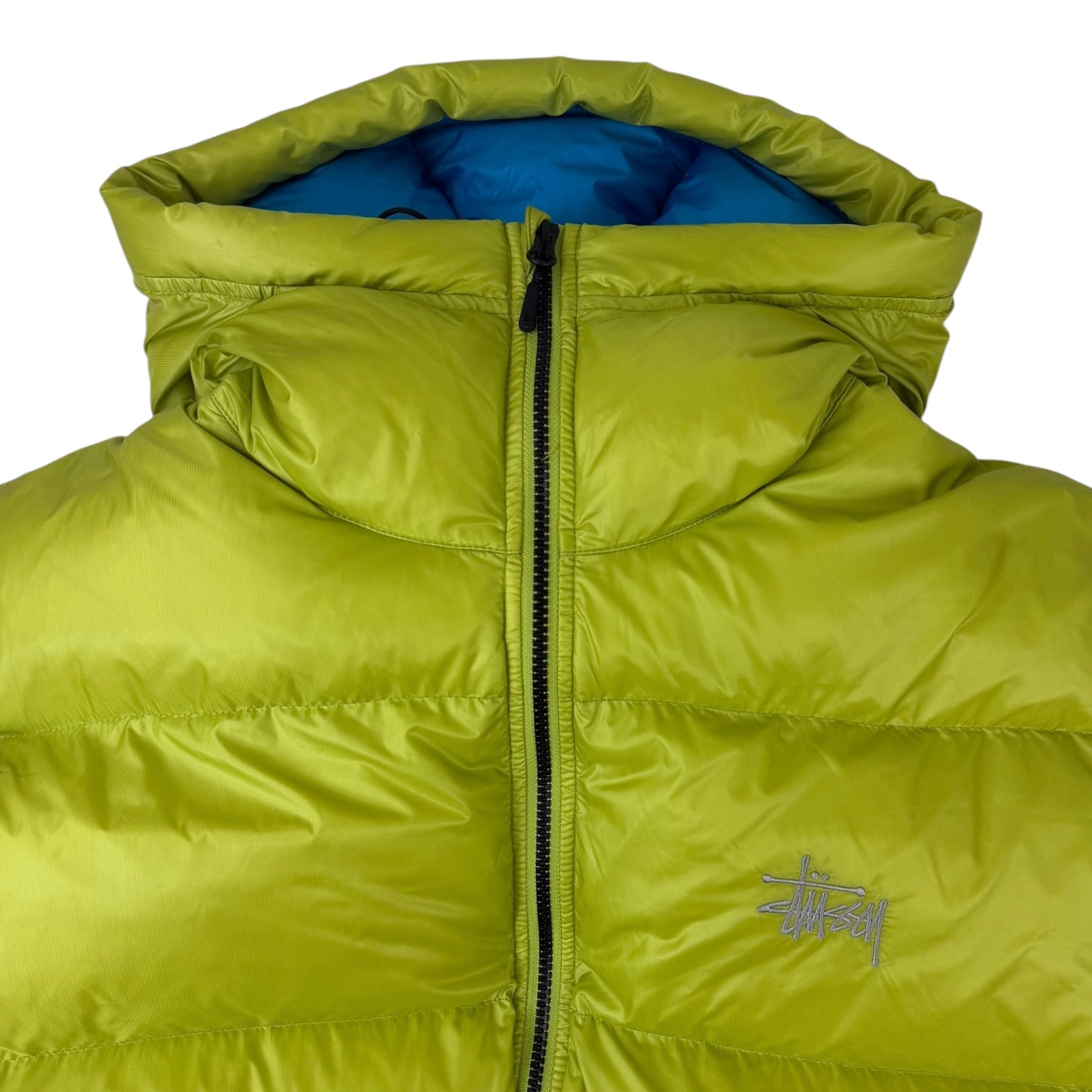 Stussy Micro Ripstop Down Parka Lime
