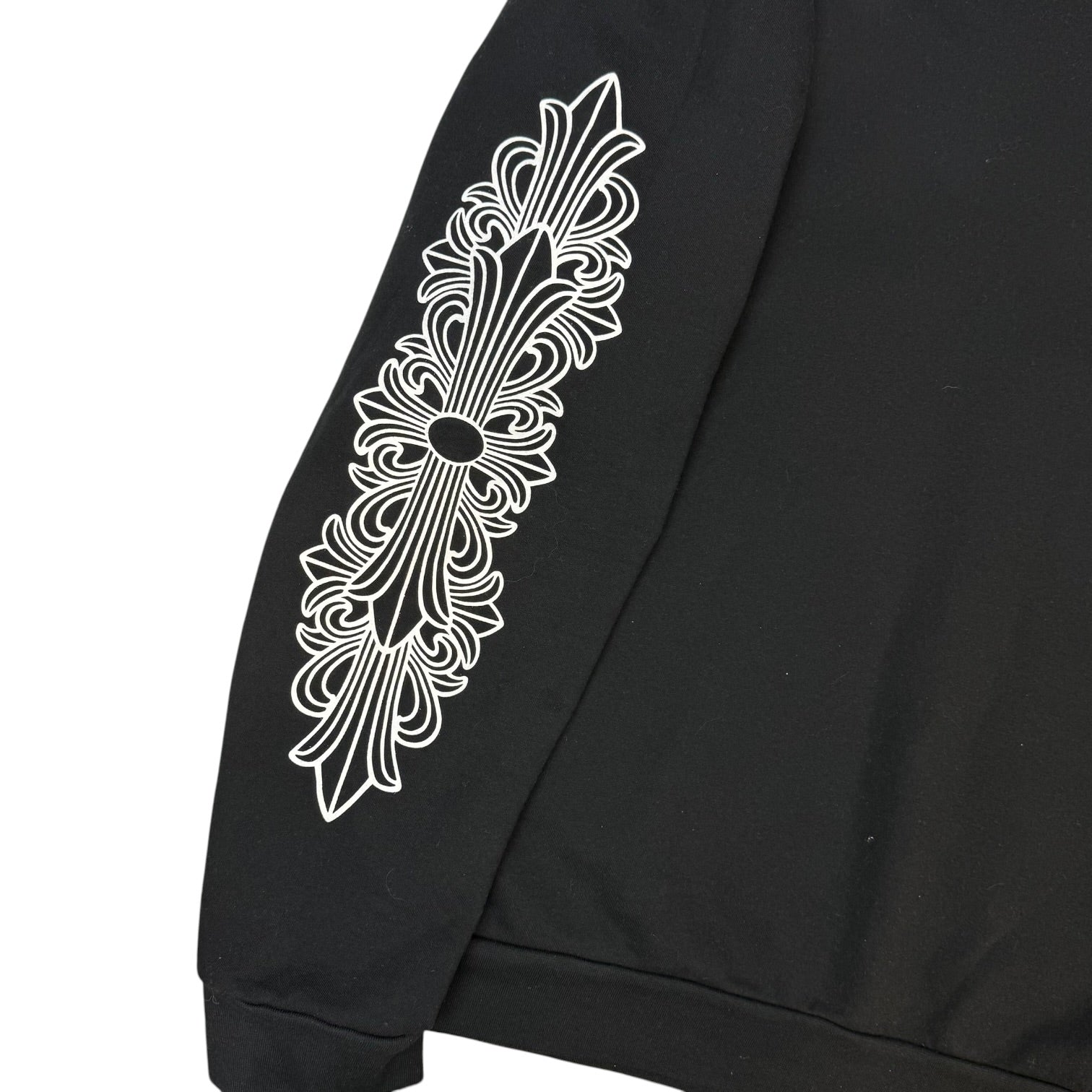 Chrome Hearts Horseshoe Logo Crewneck Black