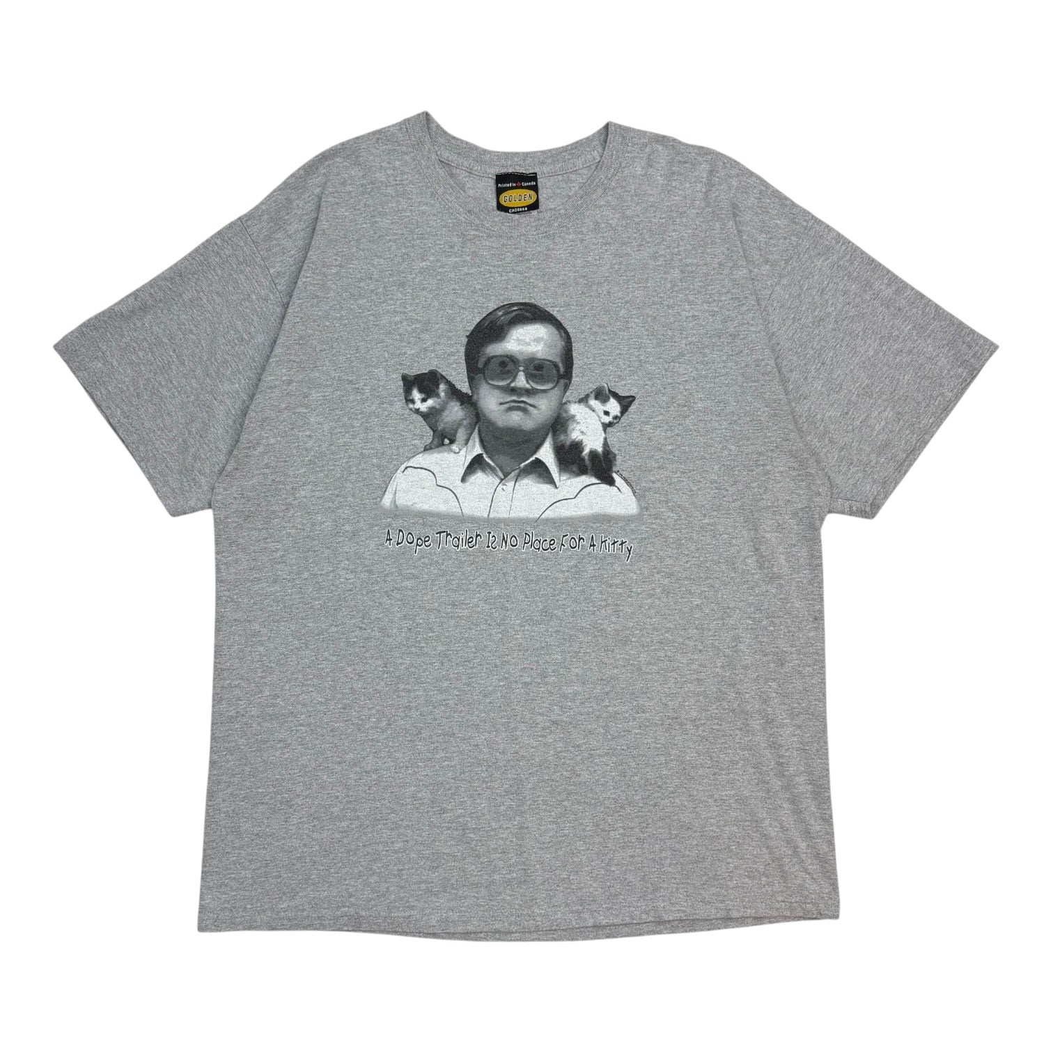 Vintage Trailer Park Boys Bubbles “Dope Trailer…” Tee Grey