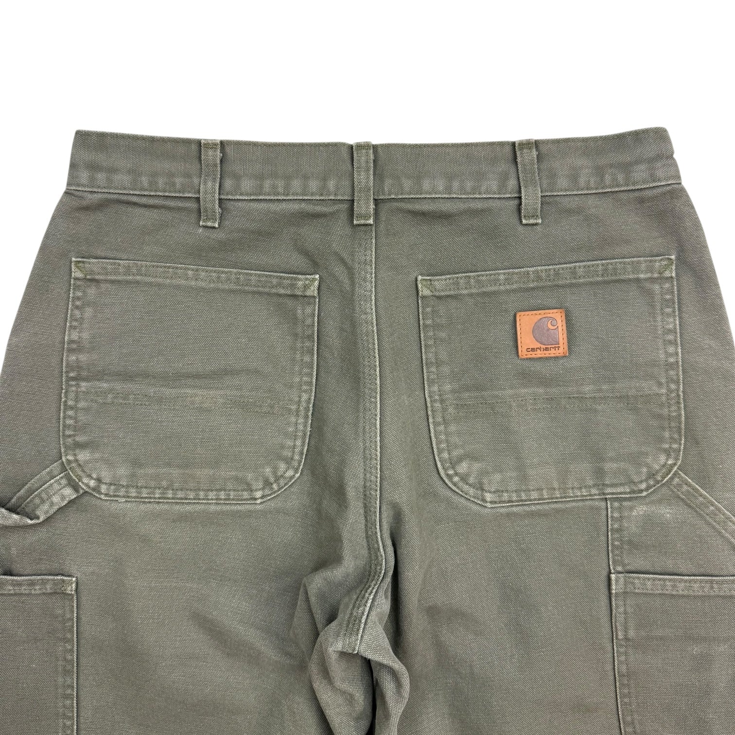 Vintage Carhartt Dungaree Pants Moss Green