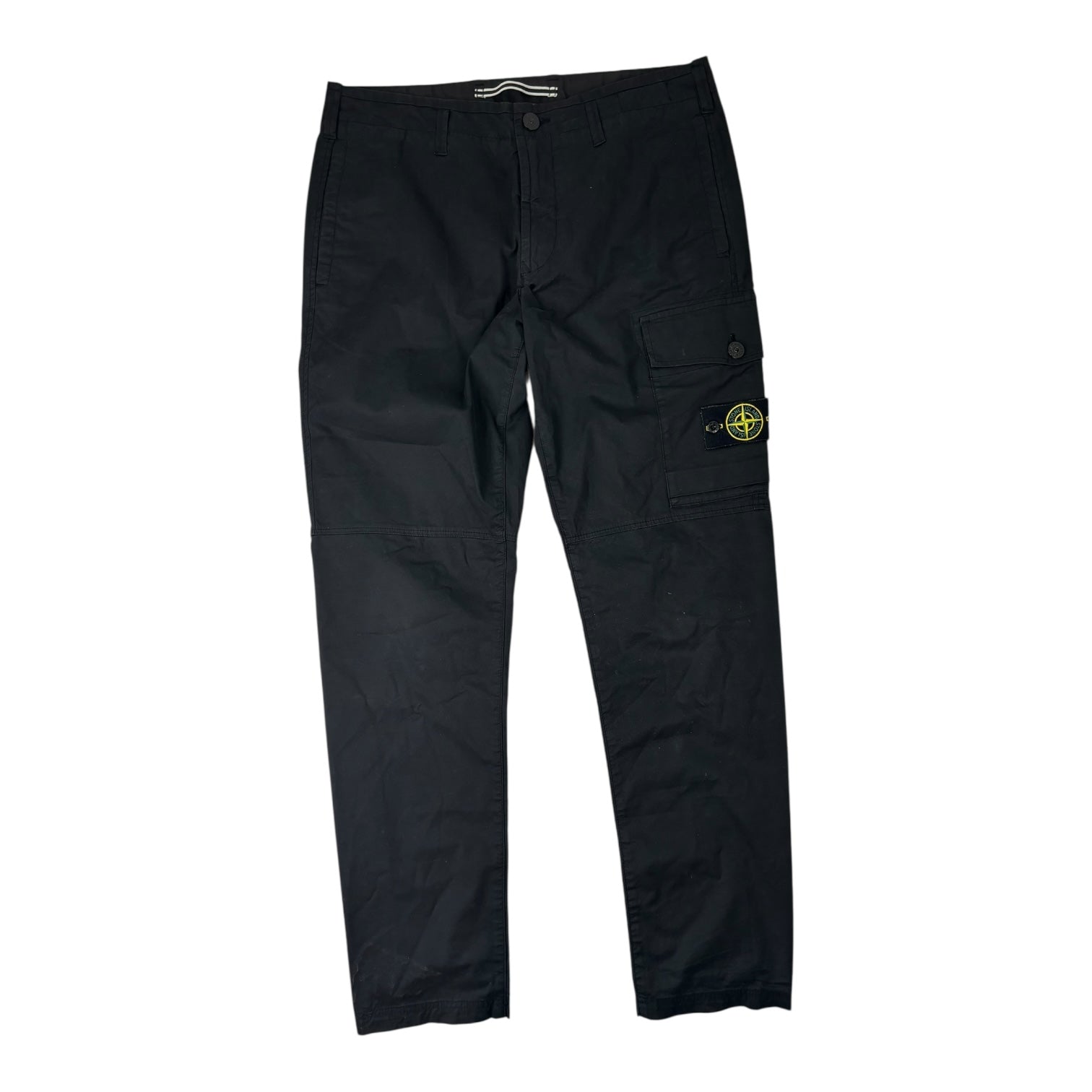 Stone Island Cargo Pants Black