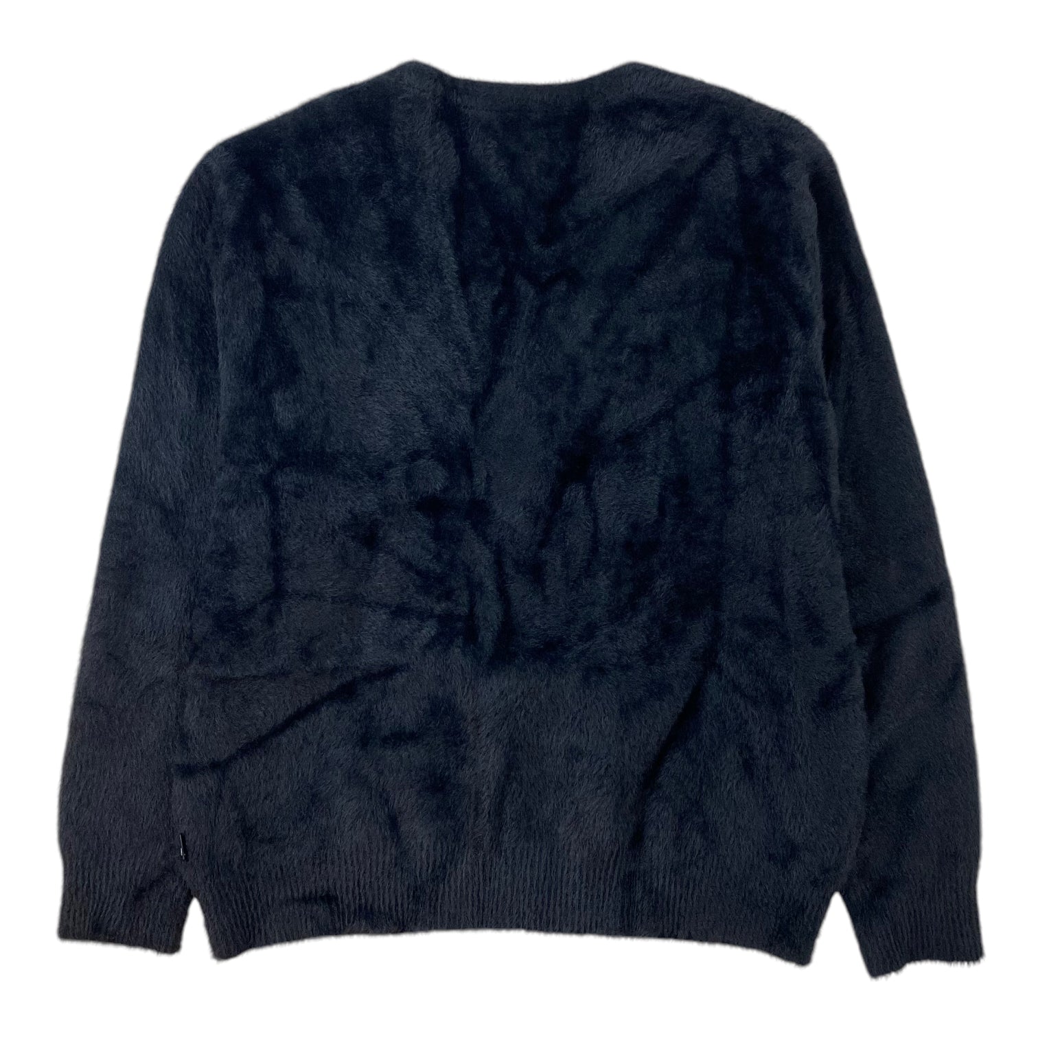 Stüssy Acrylic Shaggy Cardigan Black