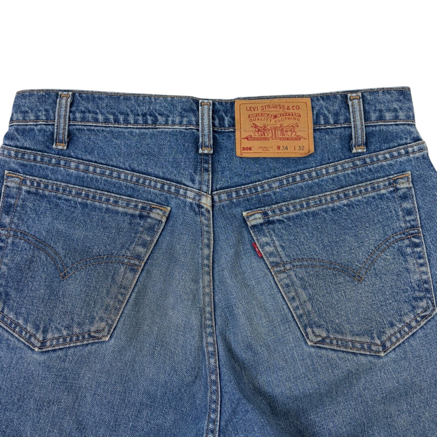 Vintage Levi’s 506 Denim Jeans Medium Wash